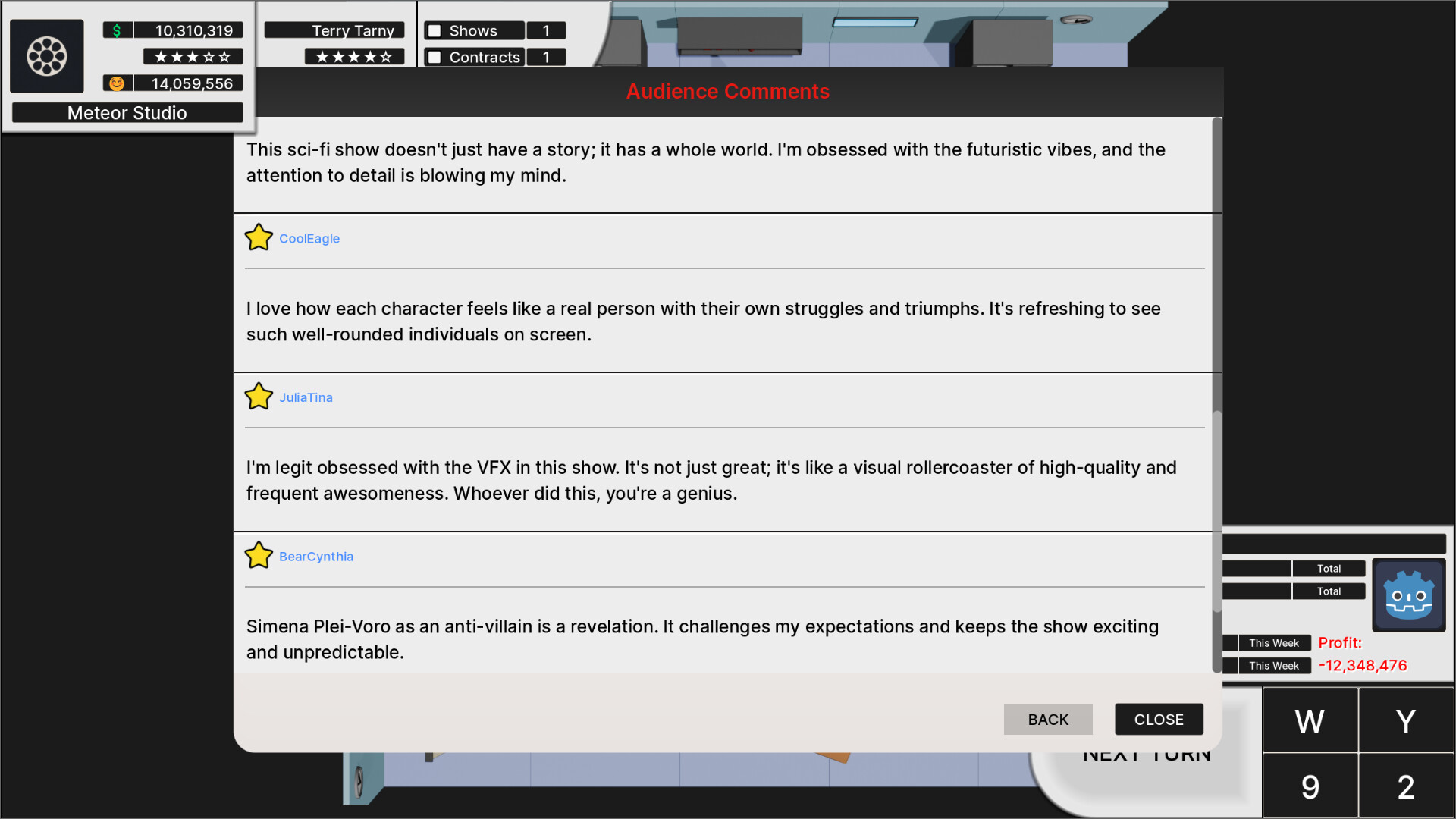 TV Show Tycoon screenshot 11