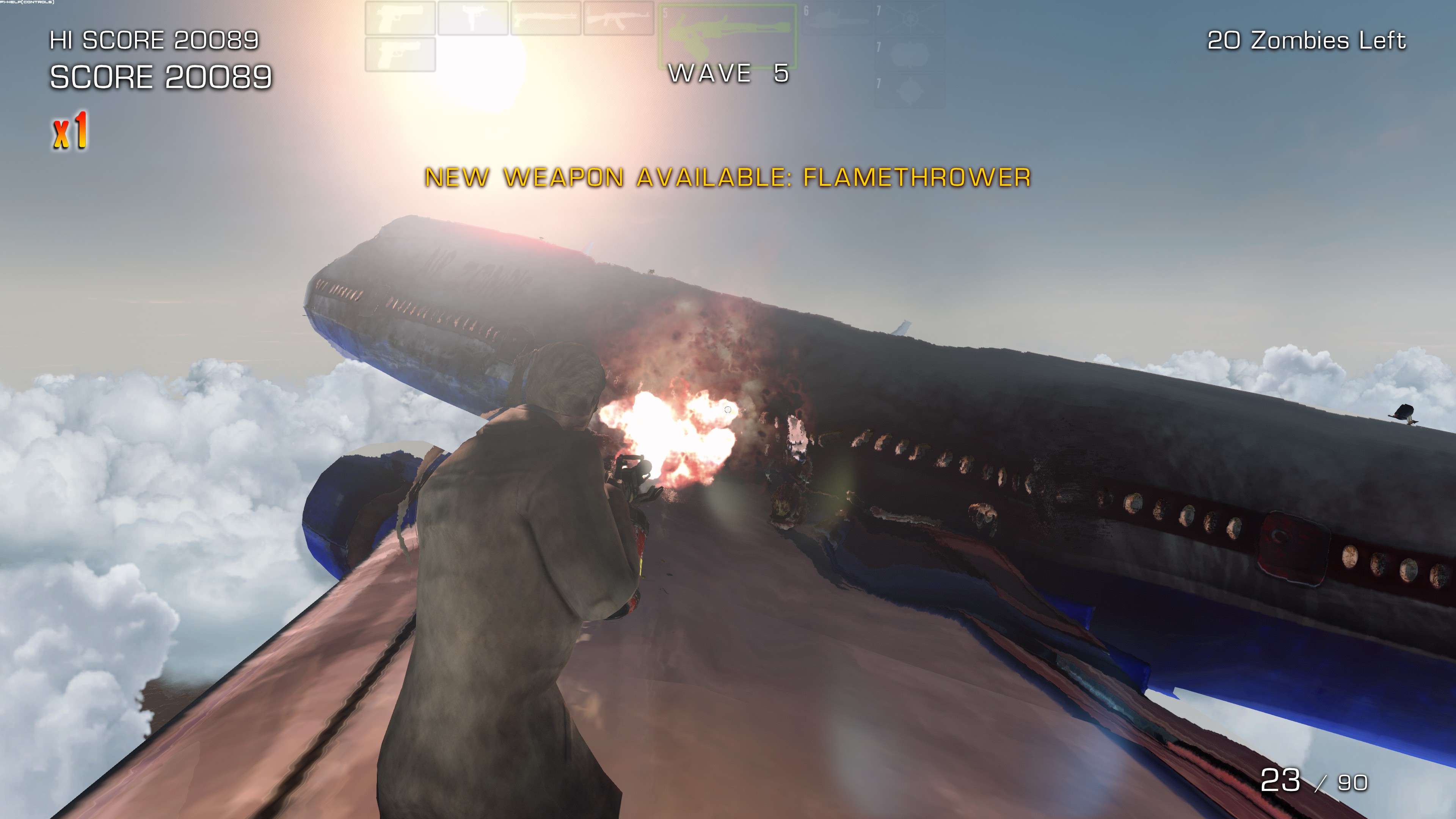 Zombies on a Plane screenshot 4