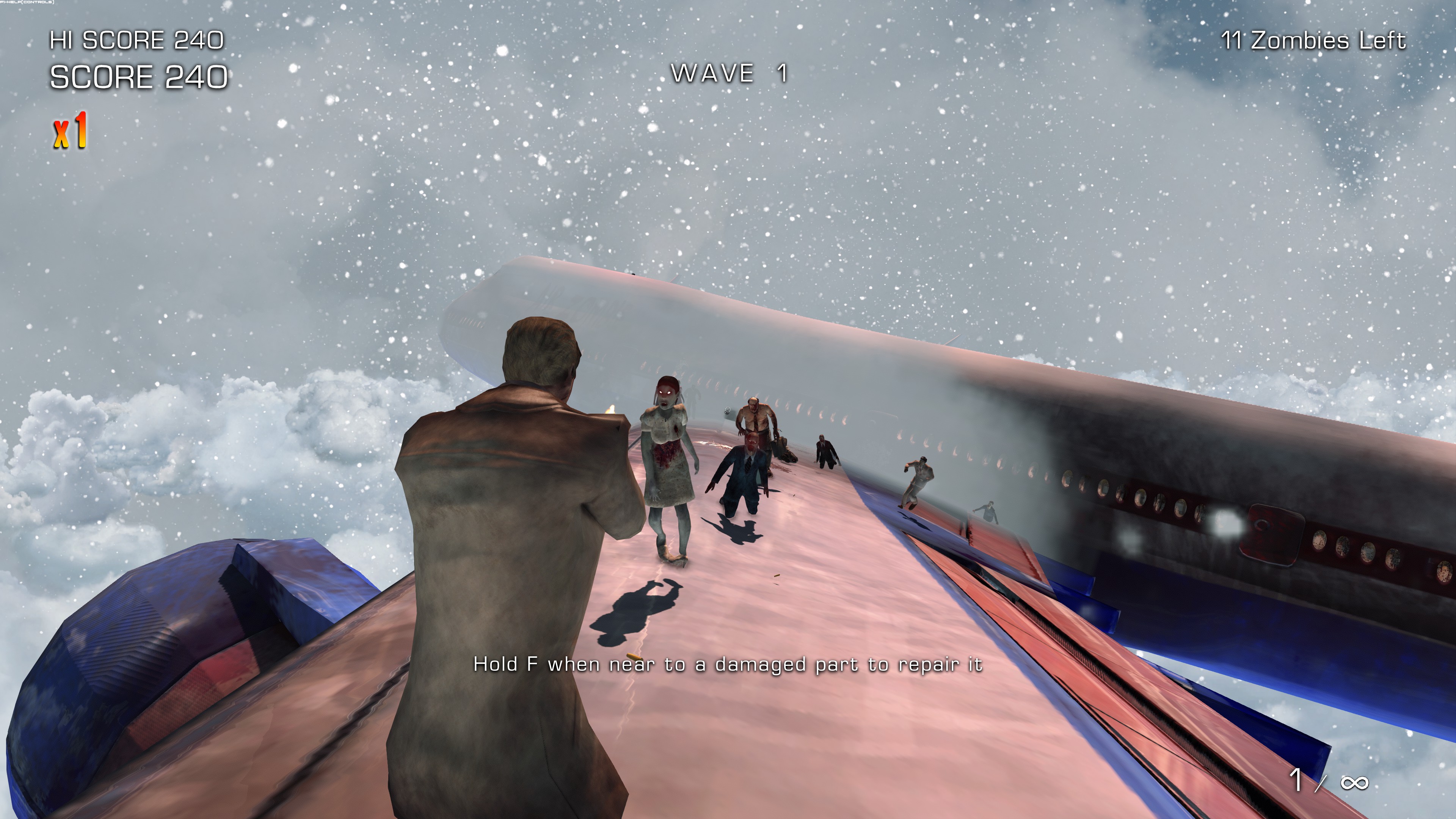 Zombies on a Plane screenshot 2