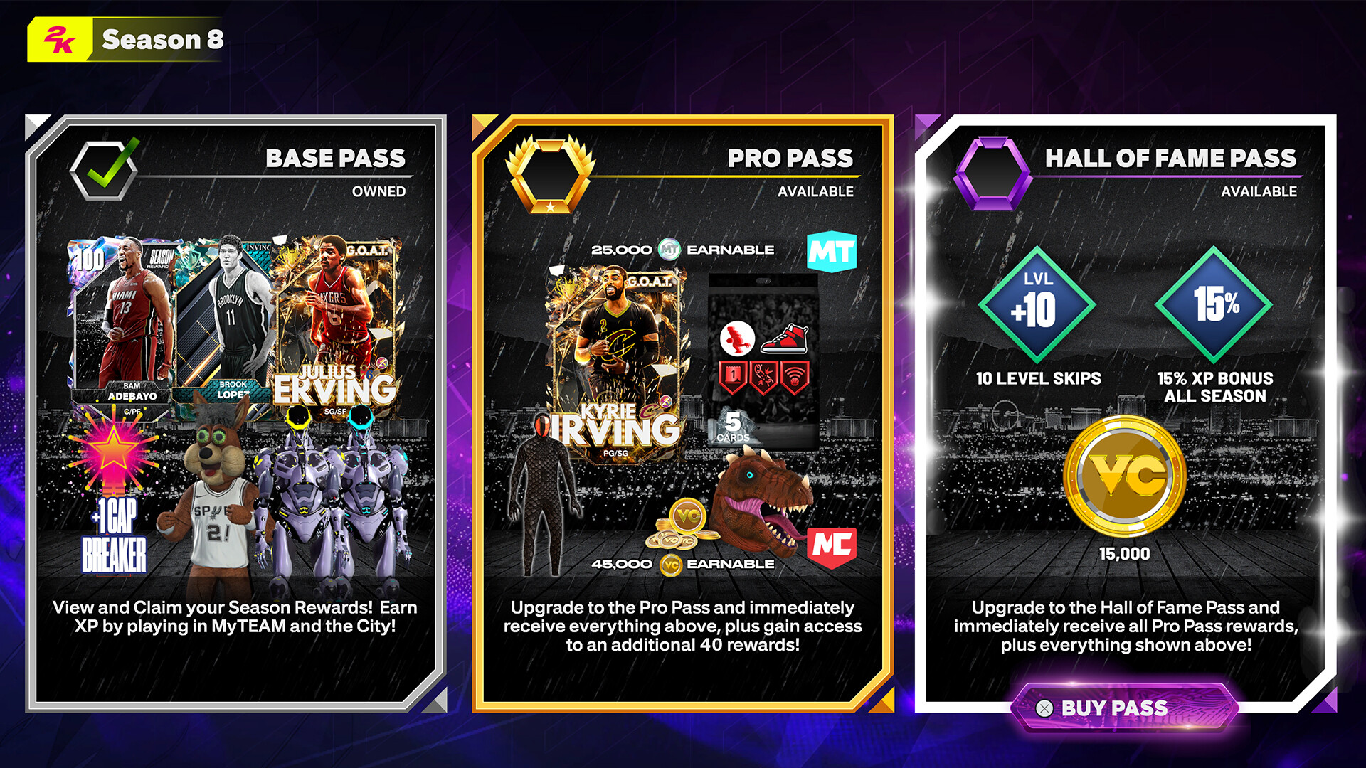 NBA 2K25 Hall of Fame Pass: Season 8 screenshot 1