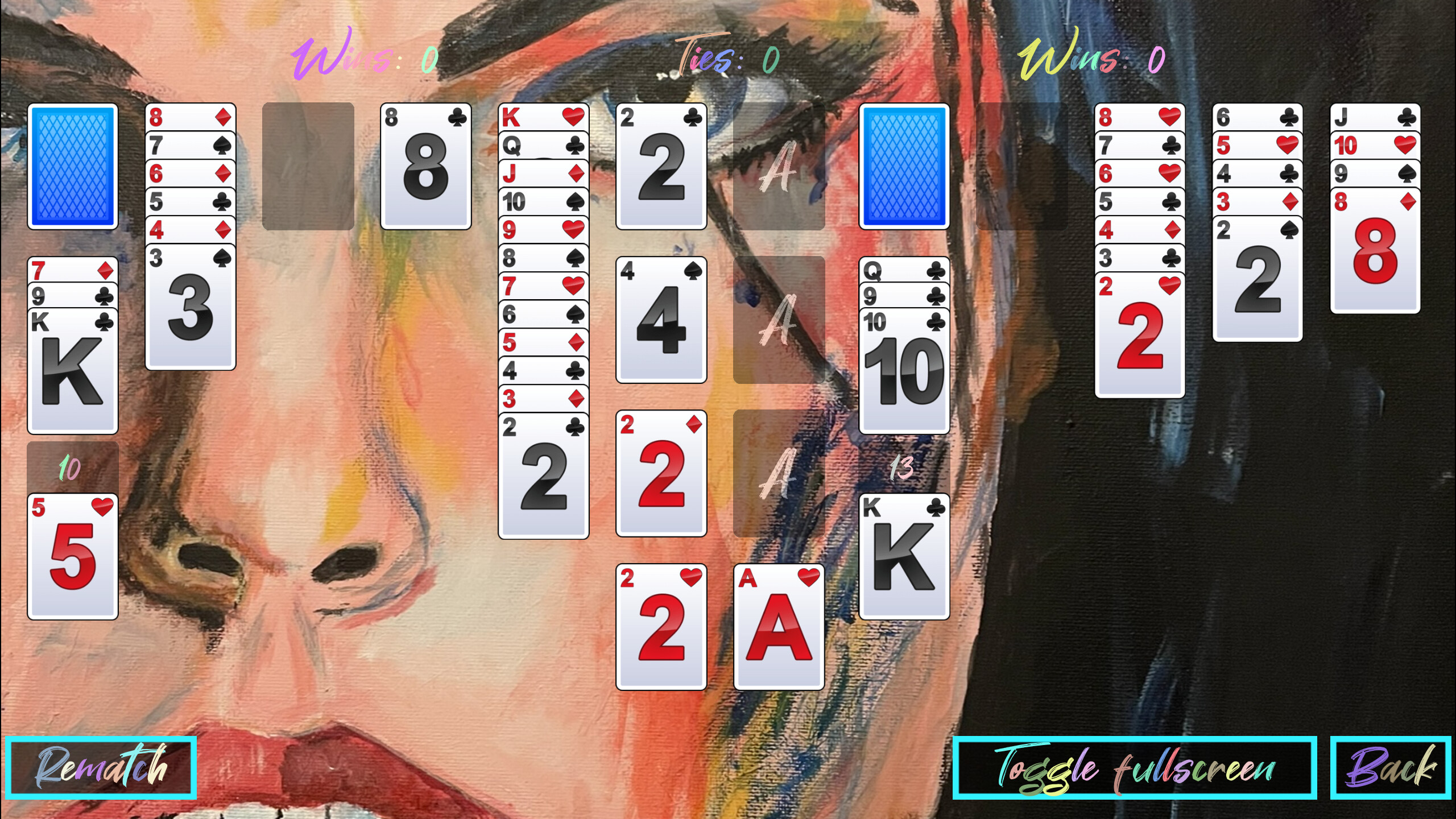 Gudrun's Solitaire Duel screenshot 5