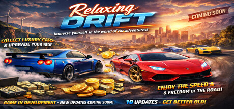 Relaxing Drift — Steam header