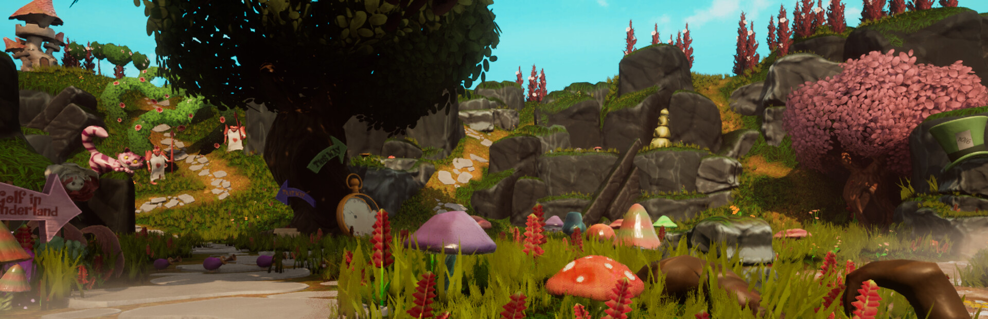 Golf In Wonderland
