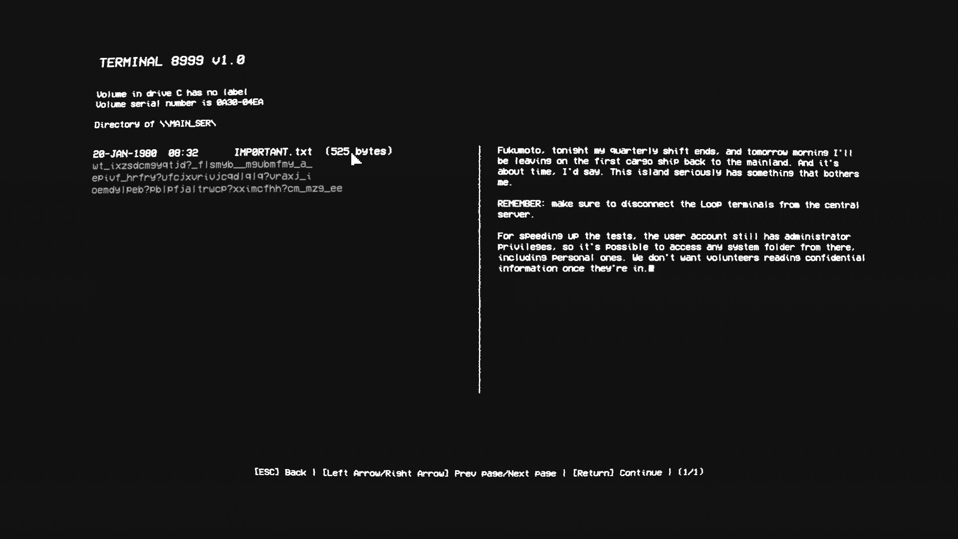 EMPTY SHELL: THE LOOP screenshot 9