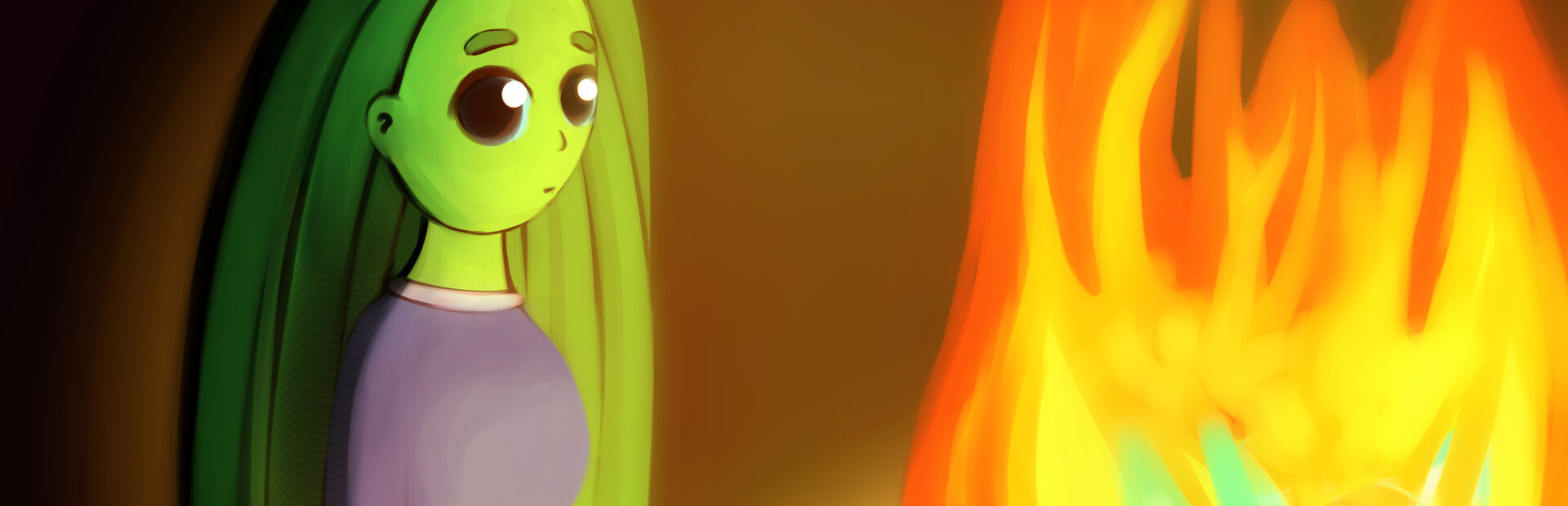 A Lily from the Lightless Water