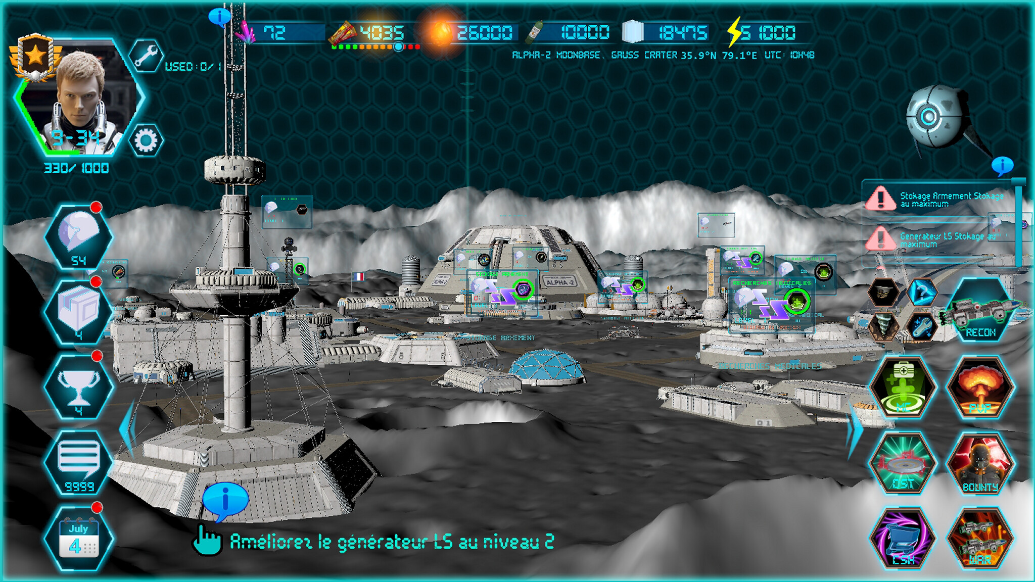 Moon 2999 screenshot 11