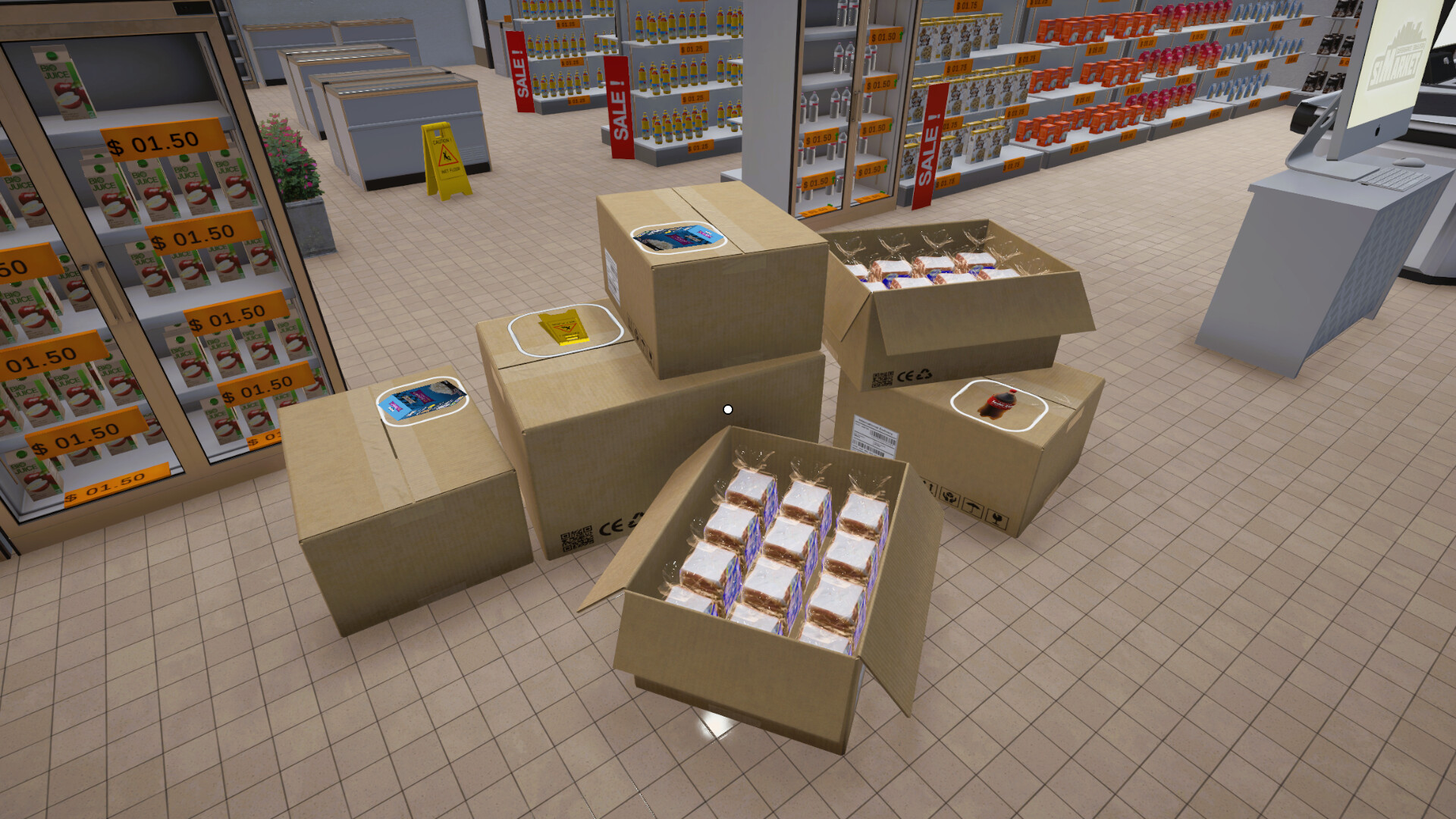 siMarket Supermarket Simulator screenshot 3