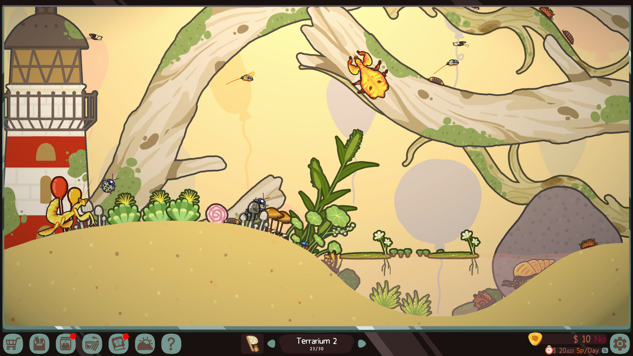 Bugtopia screenshot 2