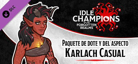 Paquete de dote y del aspecto Karlach casual