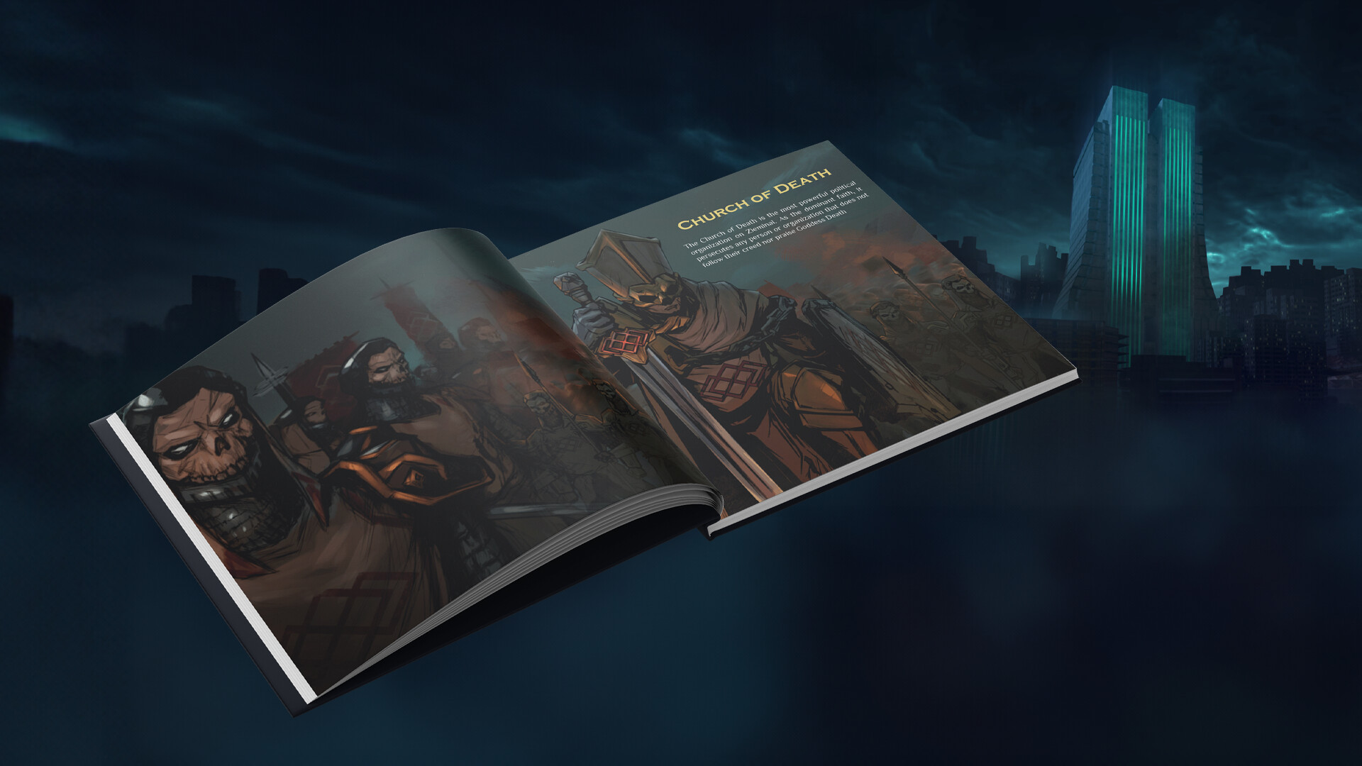 Deathbound Artbook screenshot 2