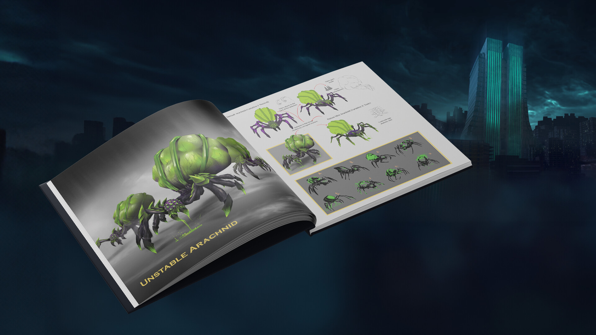 Deathbound Artbook screenshot 3