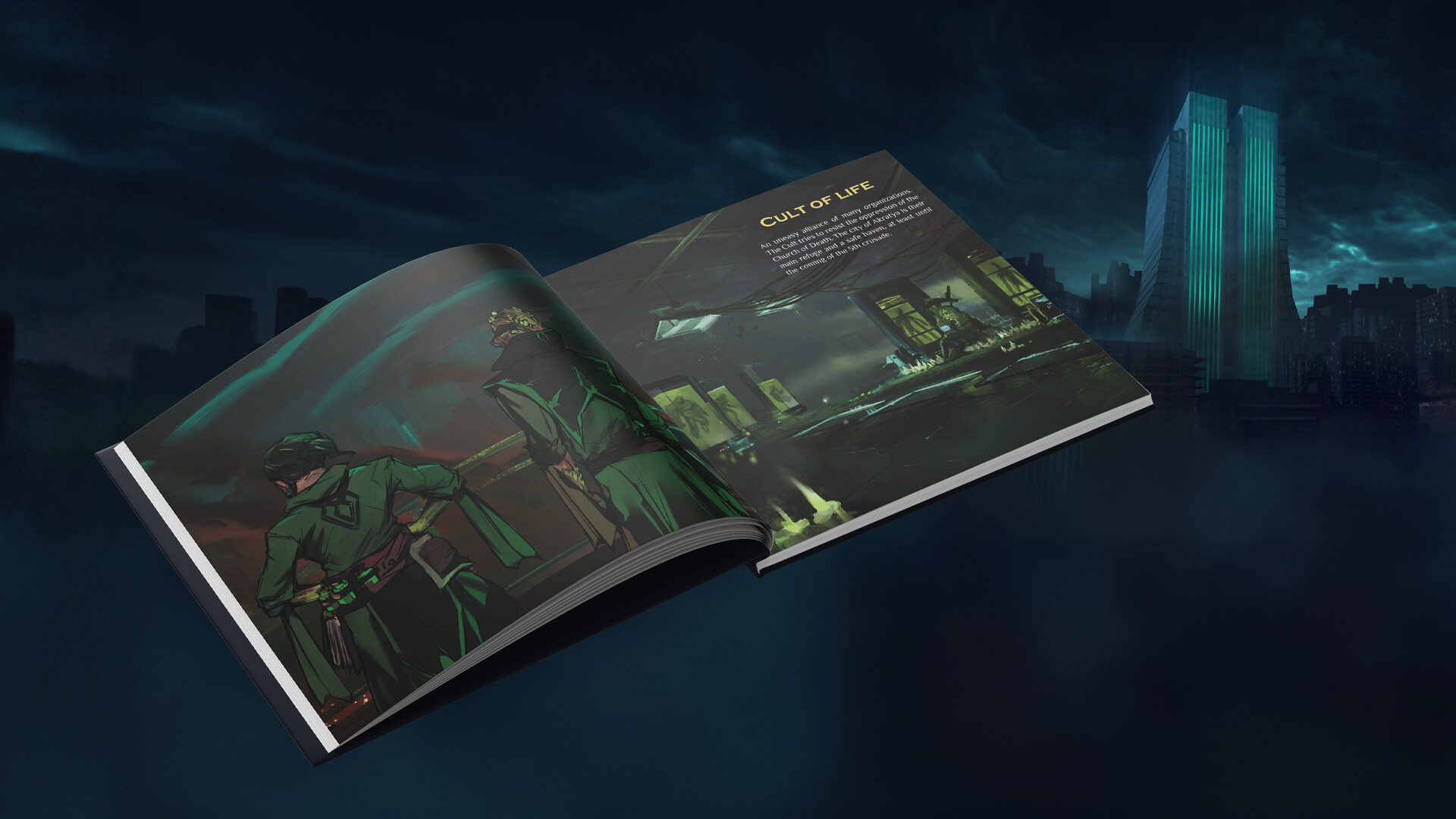 Deathbound Artbook screenshot 4
