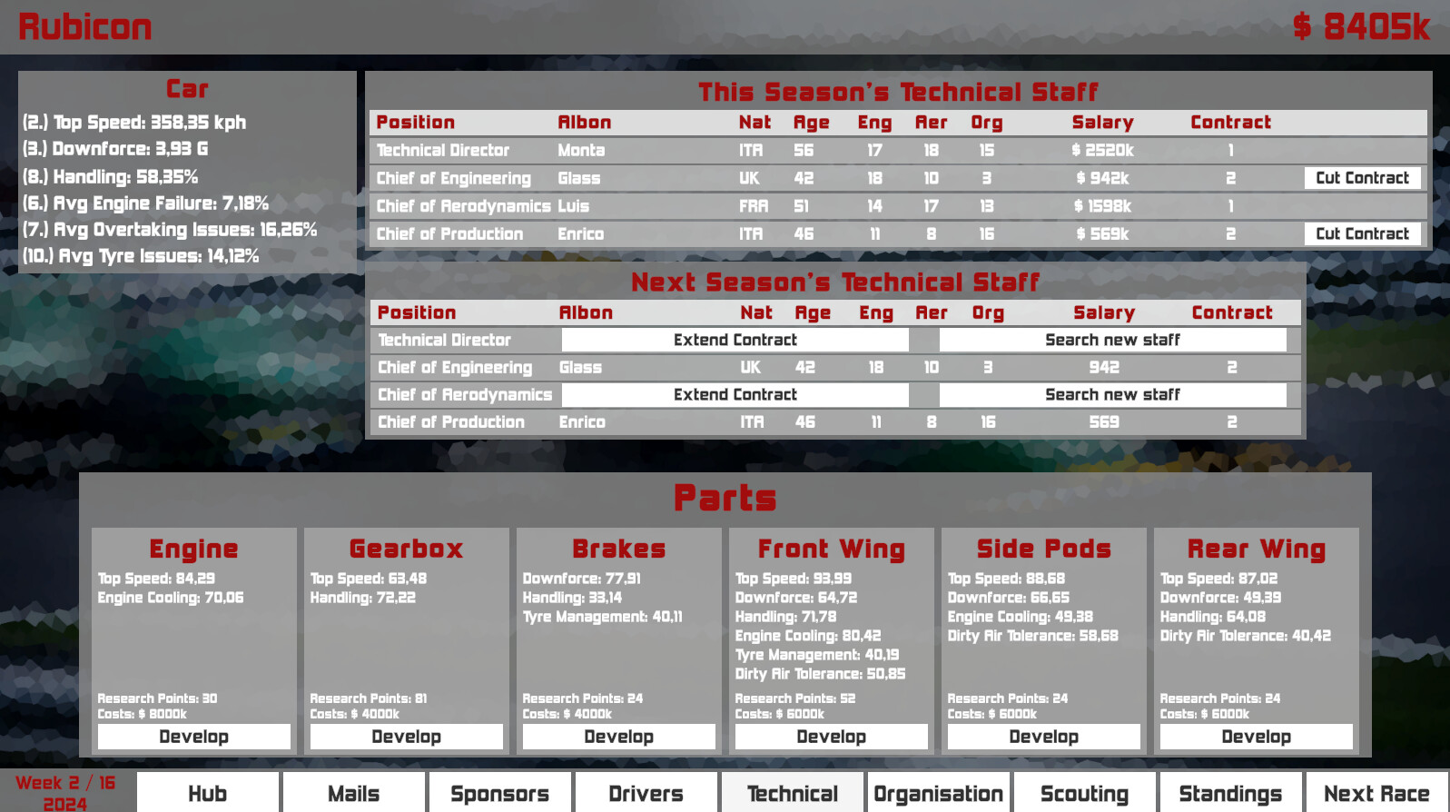 Formula Racing Manager screenshot 5