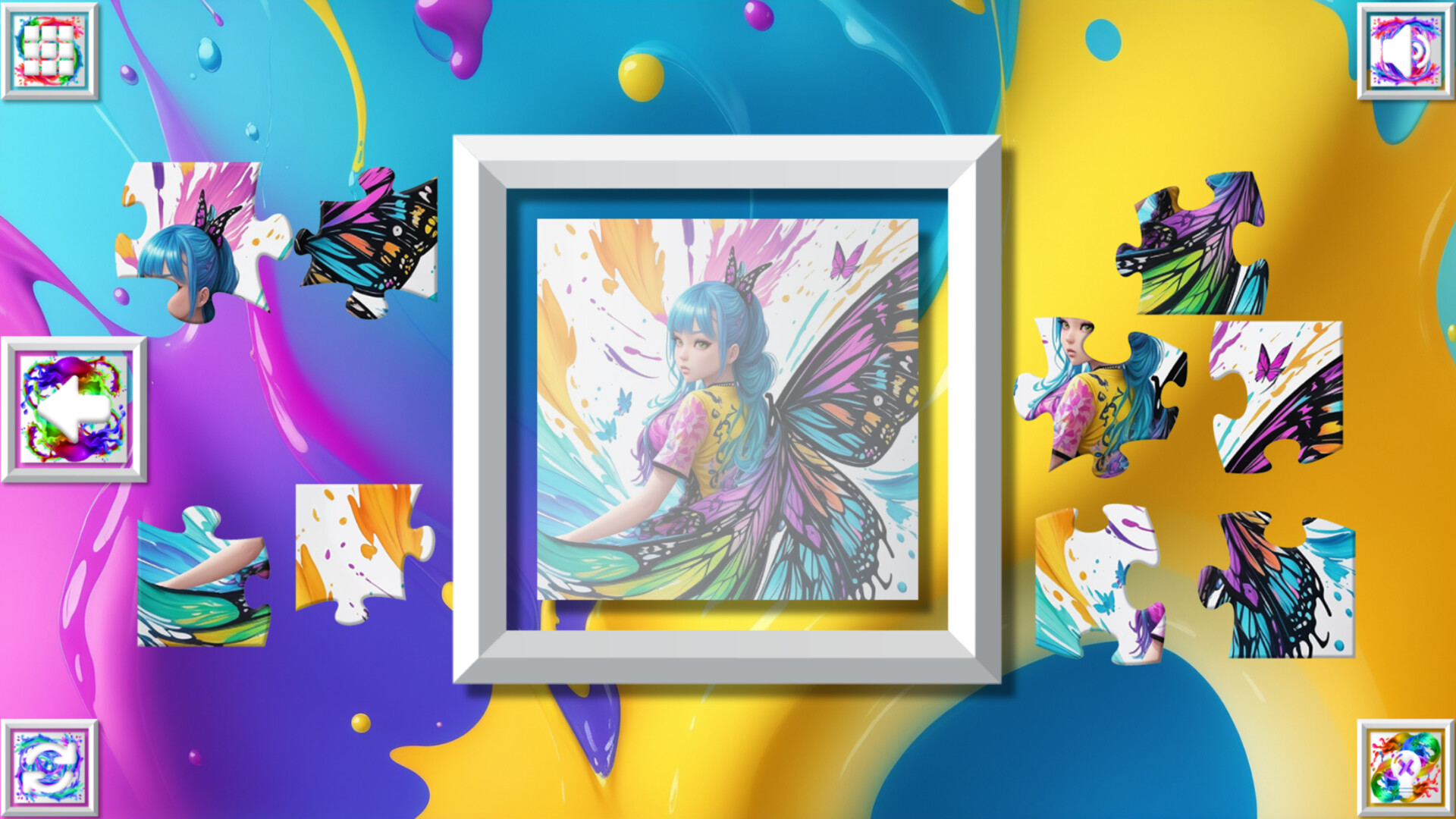 Color Splash: Fairies screenshot 1