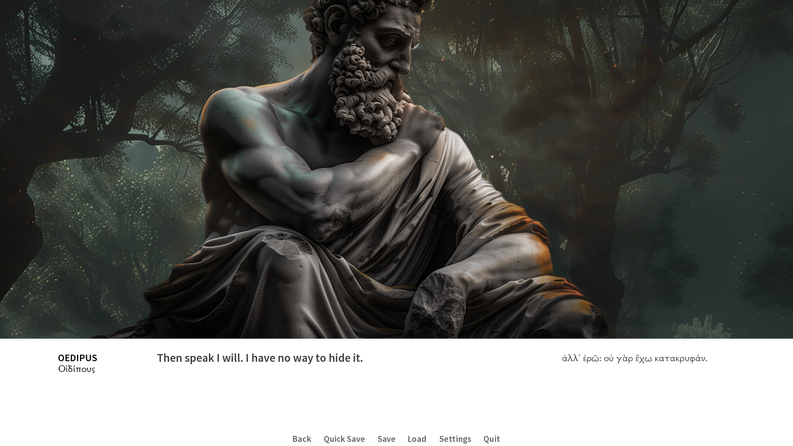 Oedipus / Antigone screenshot 8