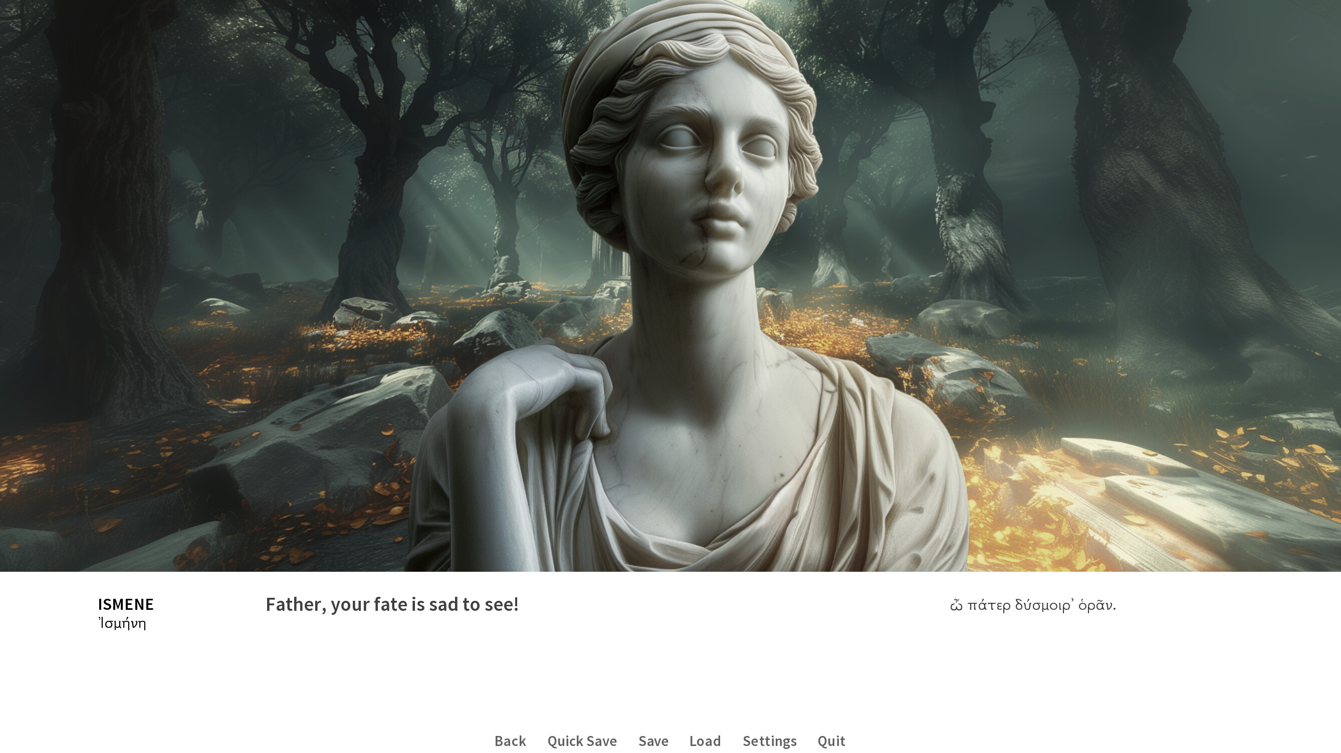 Oedipus / Antigone screenshot 16