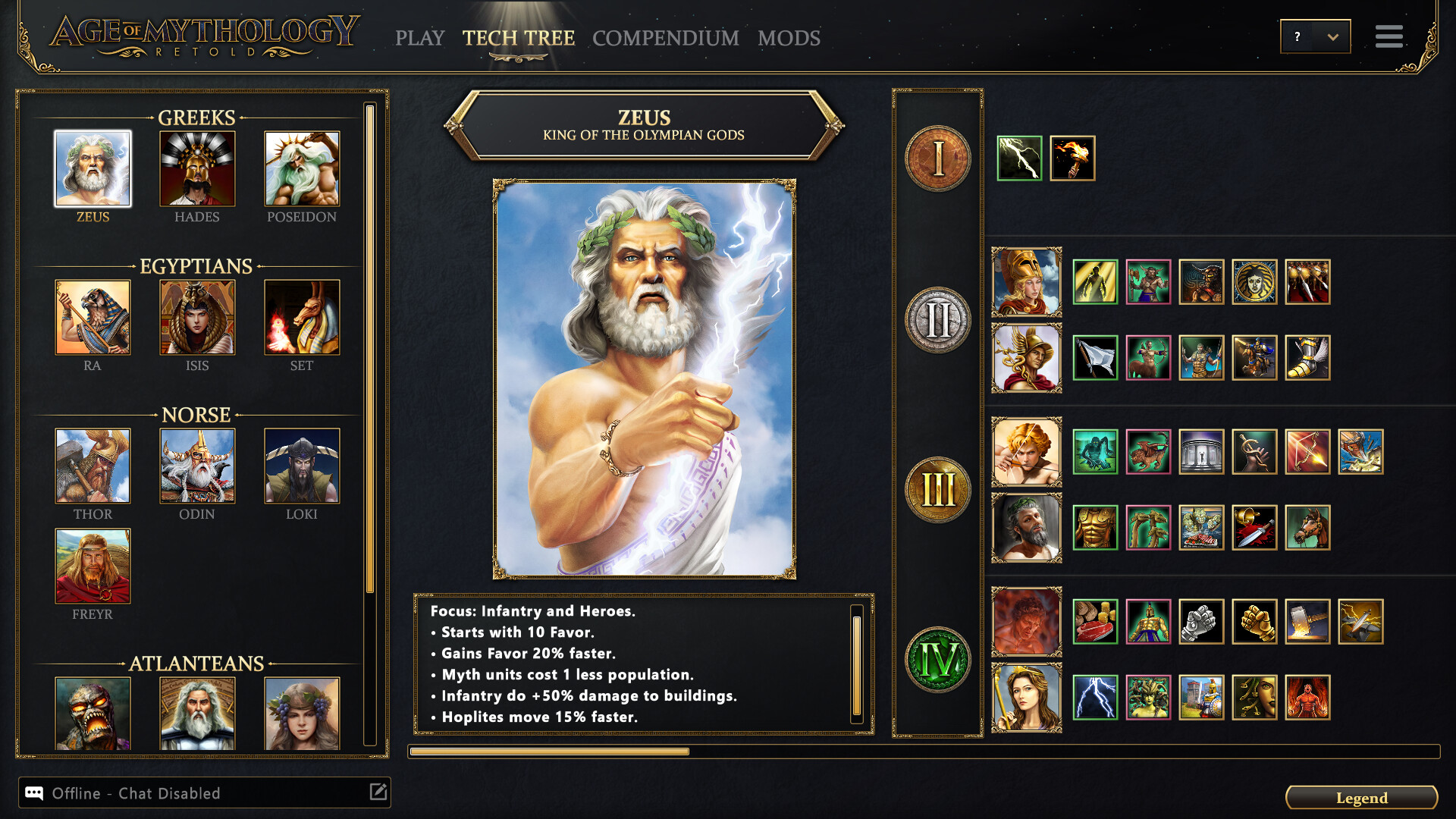 Age of Mythology: Retold - Legacy Deity Portrait Pack screenshot 2