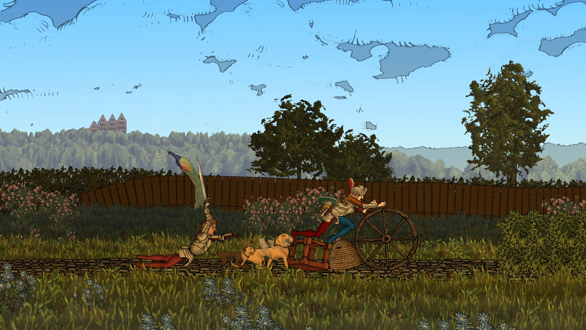 Ritter and Rotwein gameplay screenshot 2