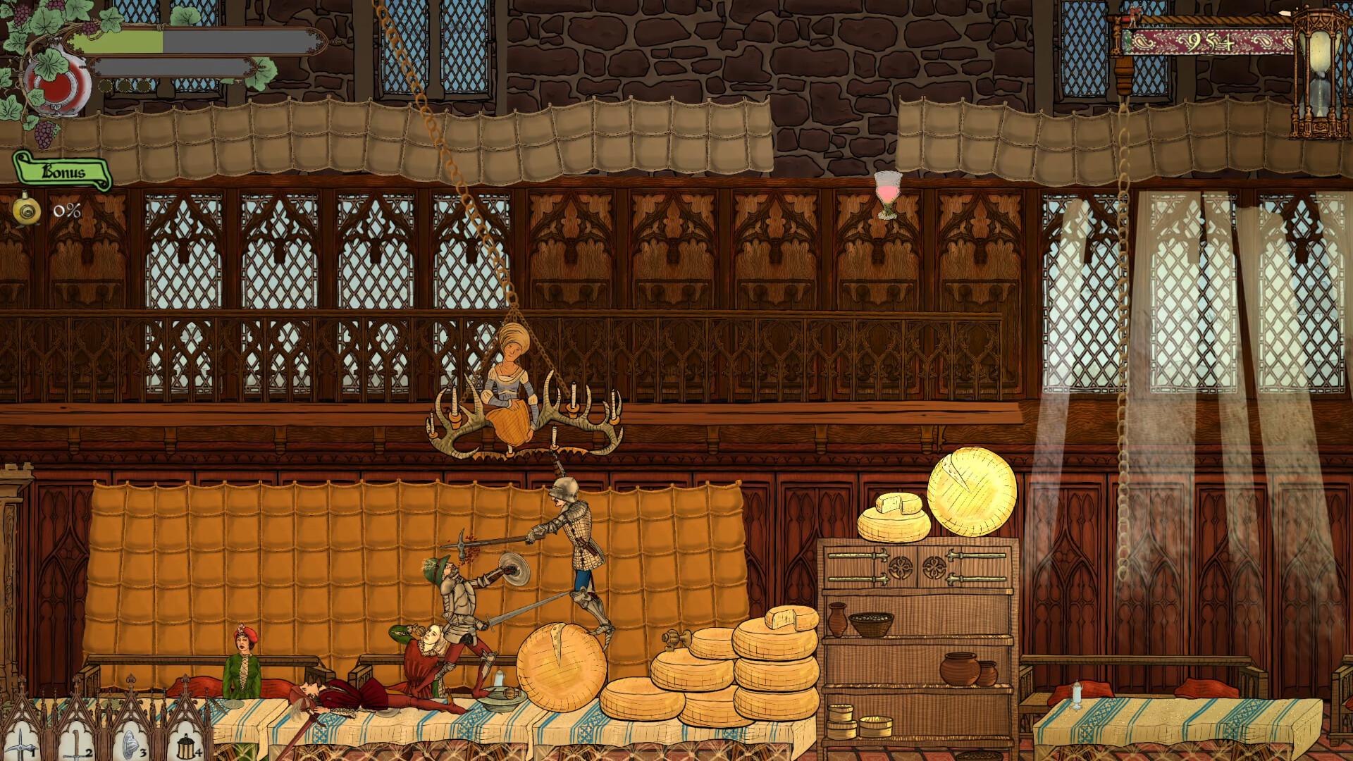 Ritter and Rotwein gameplay screenshot 3