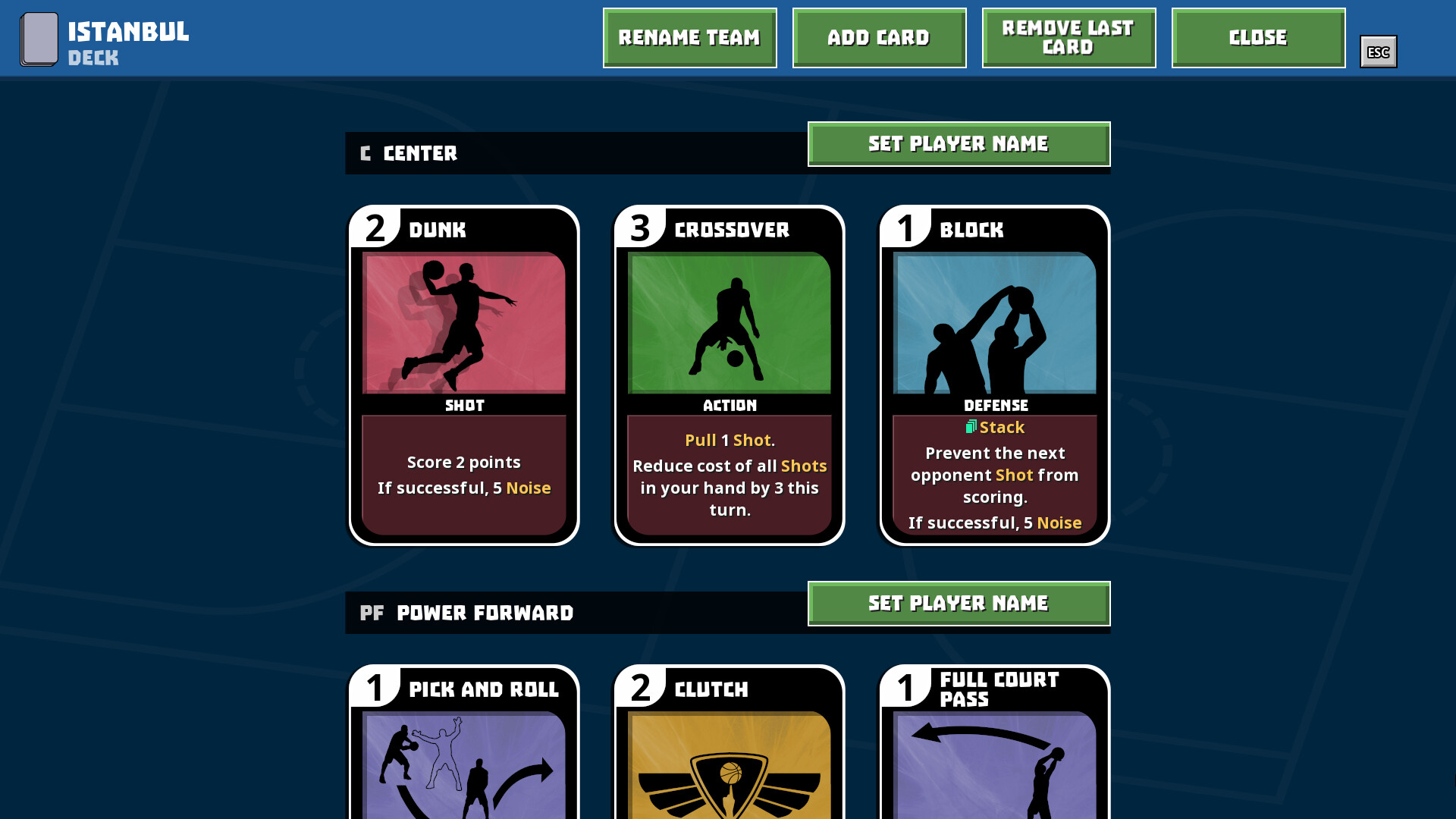Clutchtime™: Basketball Deckbuilder screenshot 10