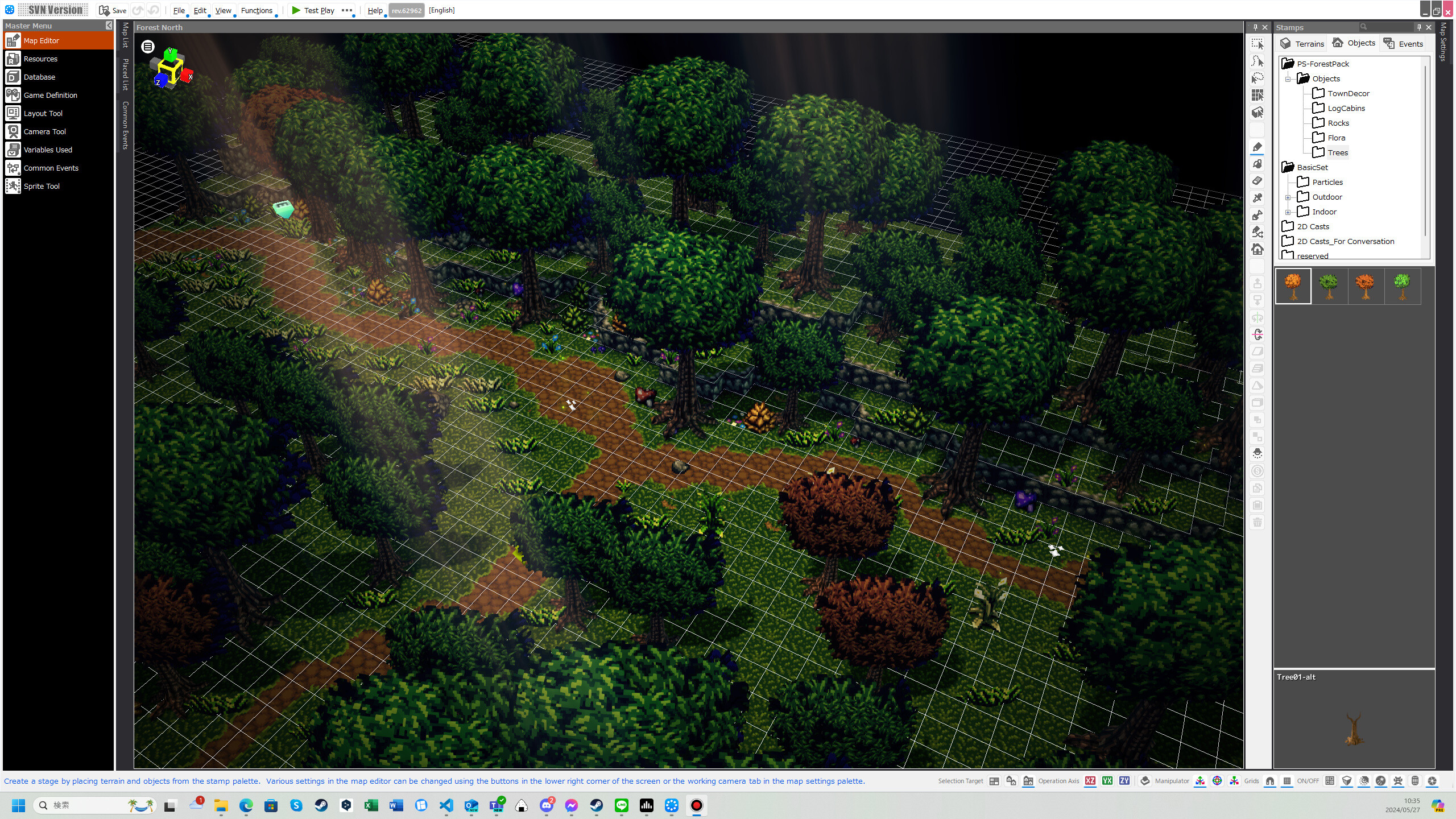 RPG Developer Bakin PixelScapes Forest Pack screenshot 5