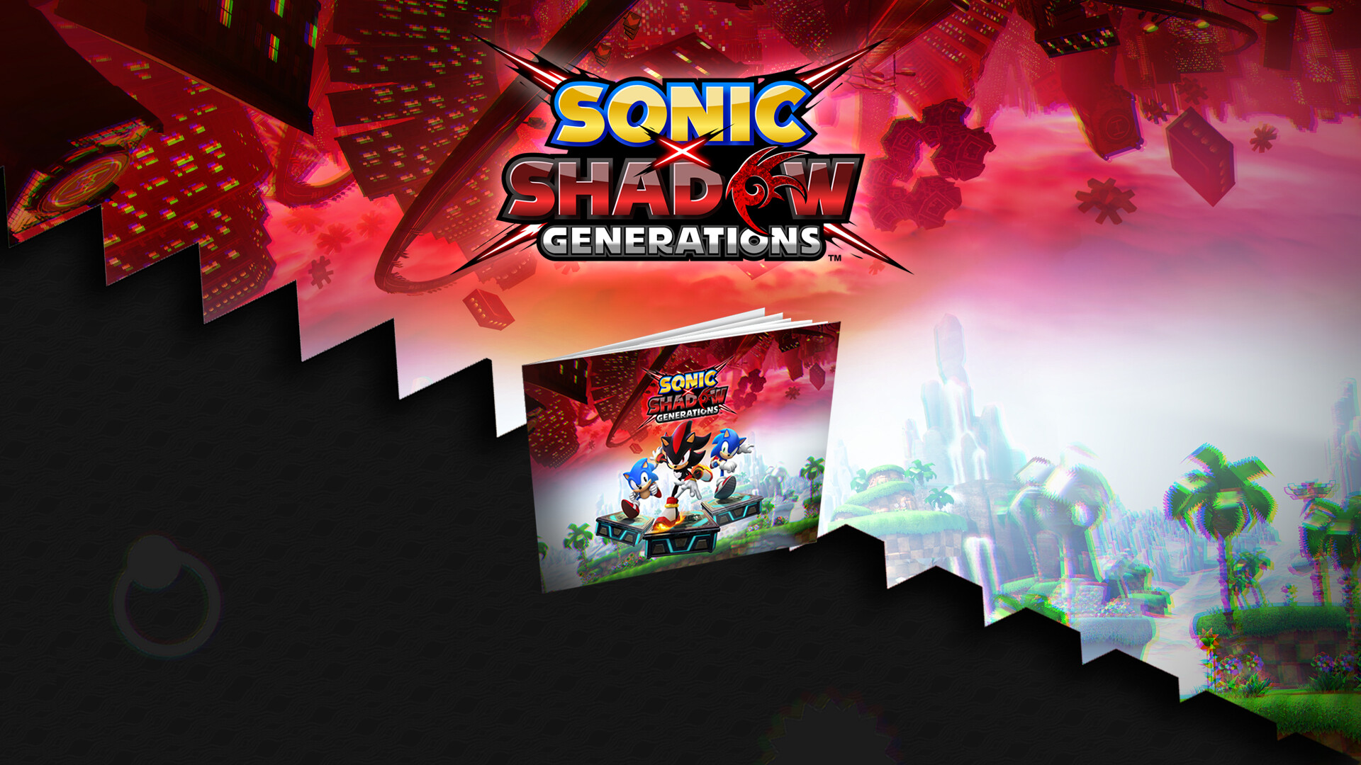 SONIC X SHADOW GENERATIONS: Art Book with Mini Soundtrack screenshot 1