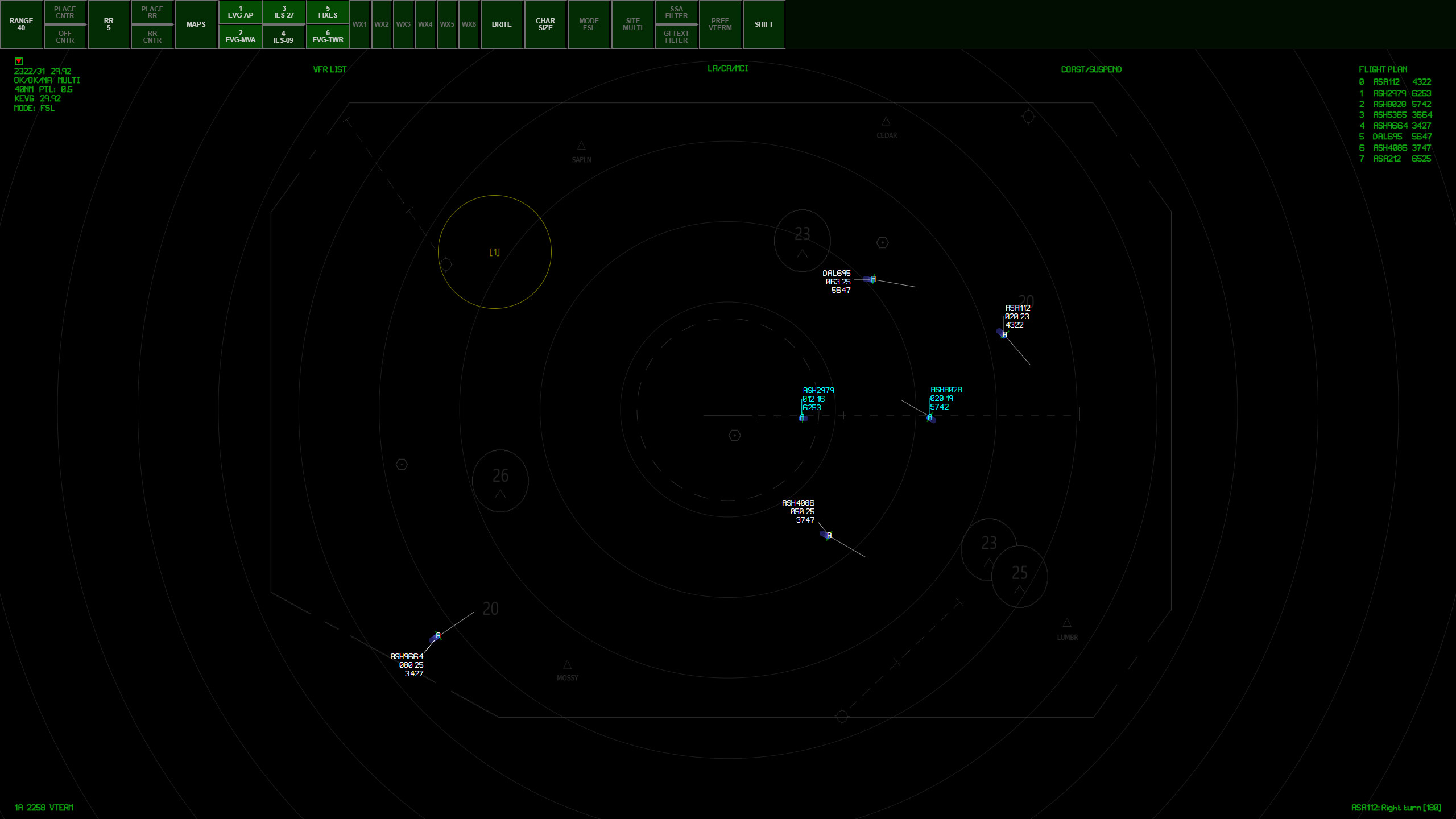 vTERM ATC Simulator screenshot 4
