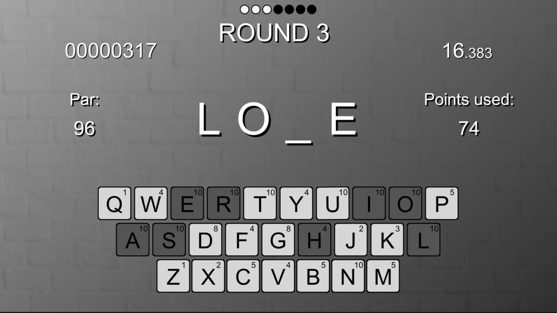 Scrabbleman screenshot 1