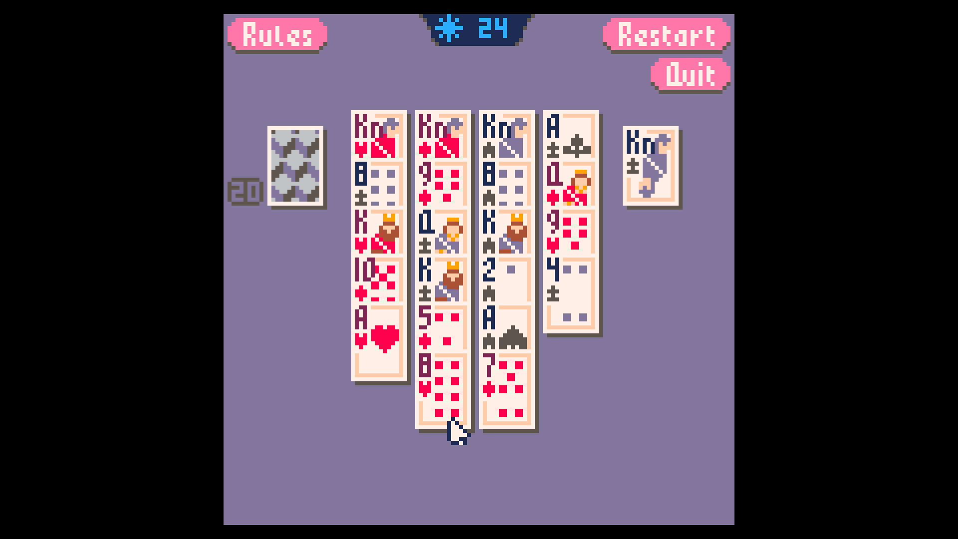 Sunset Solitaire screenshot 2