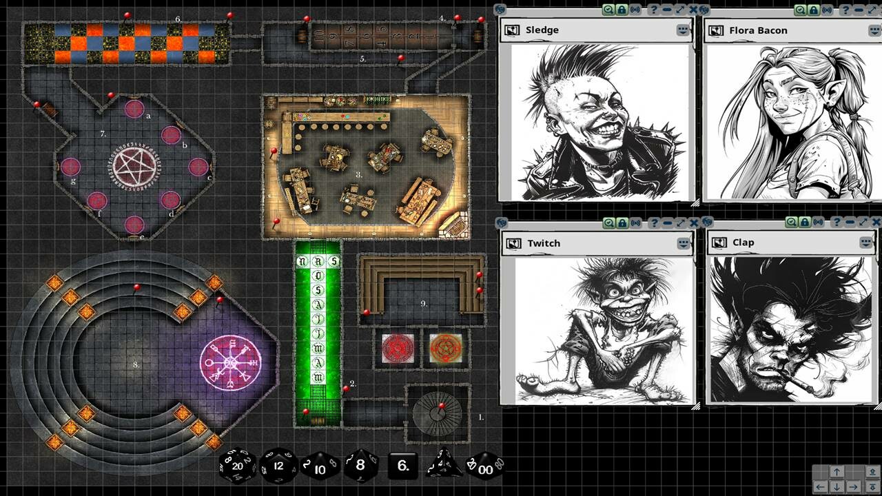 Fantasy Grounds - The Bacchanal screenshot 7