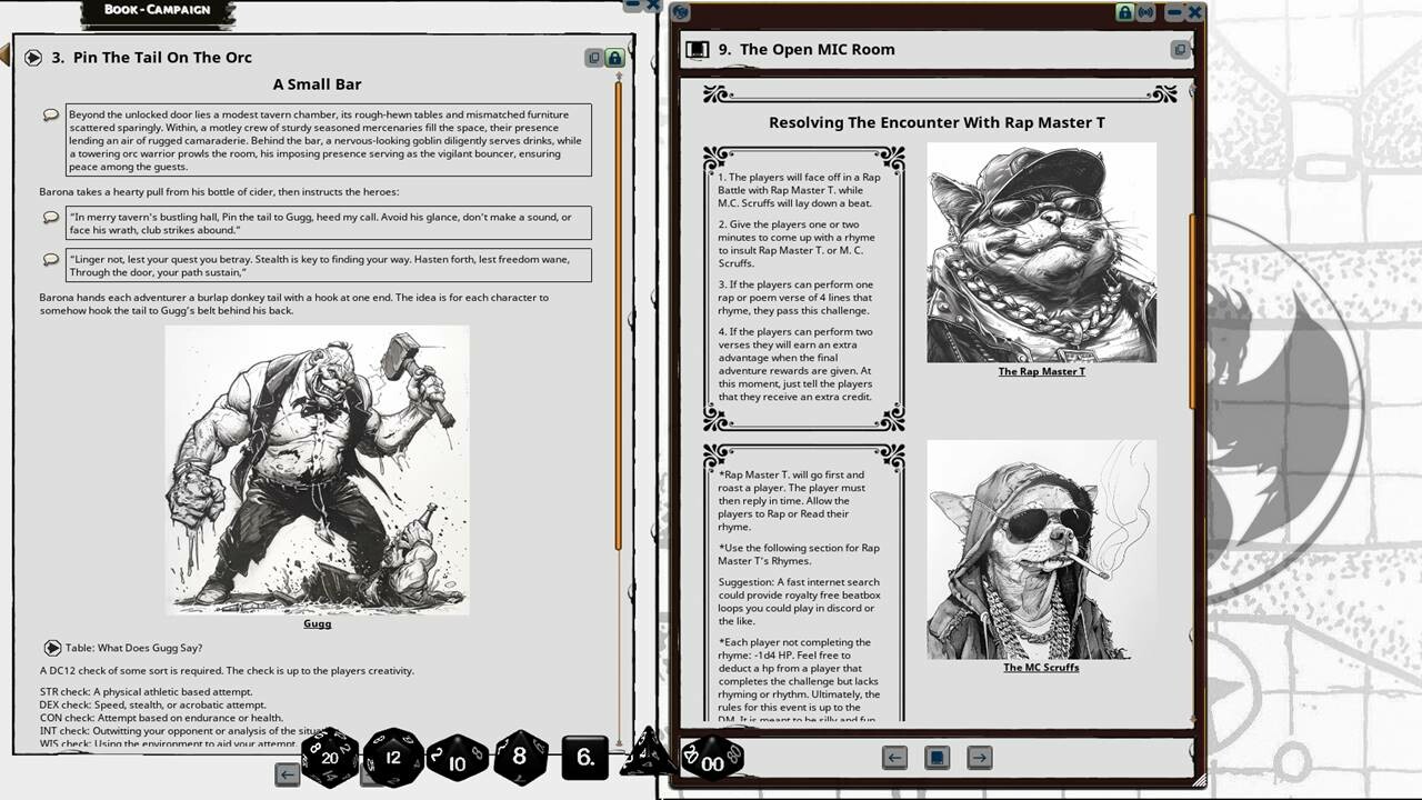 Fantasy Grounds - The Bacchanal screenshot 2