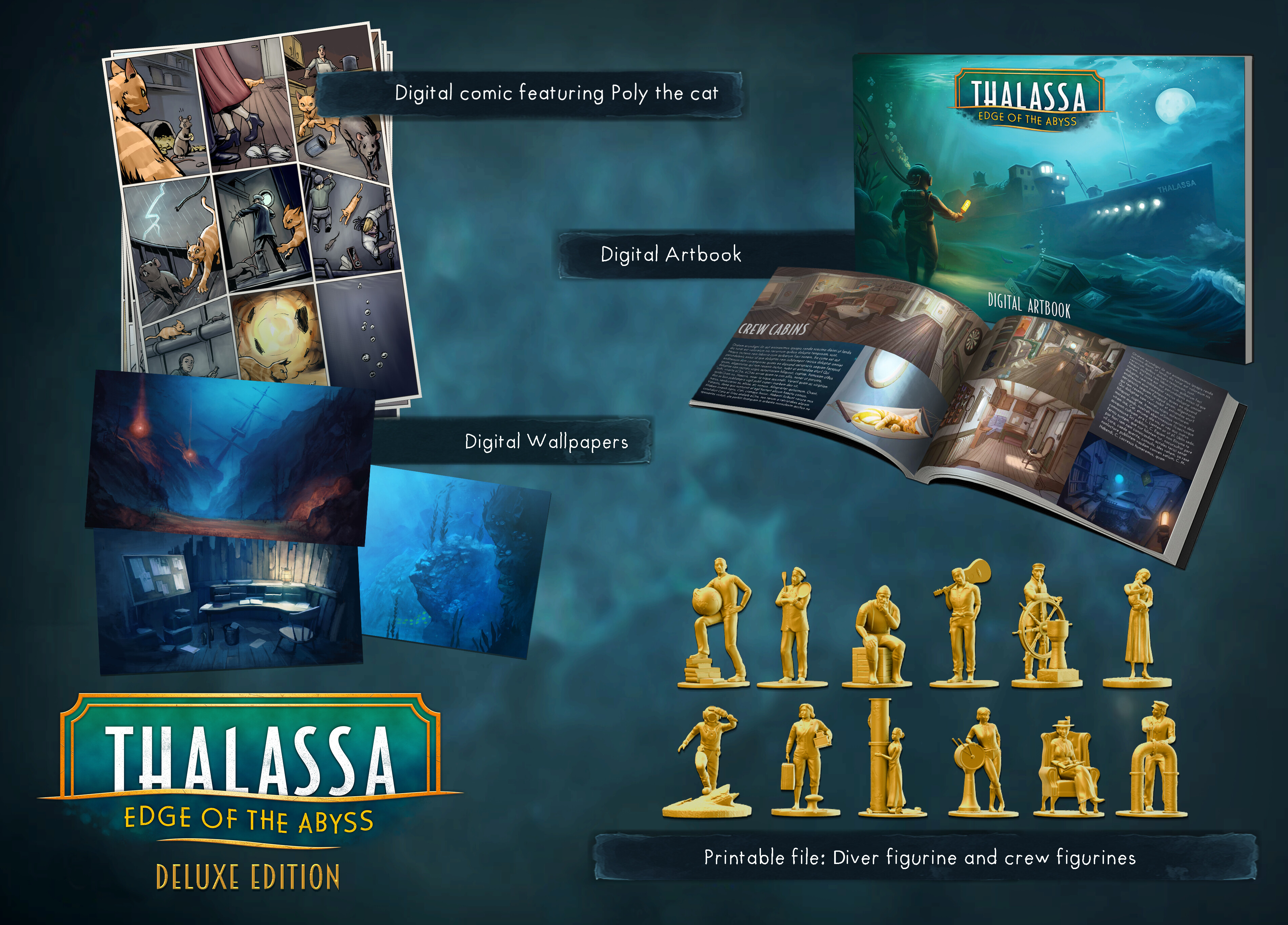 Thalassa: Edge of the Abyss - Deluxe Edition Upgrade screenshot 1