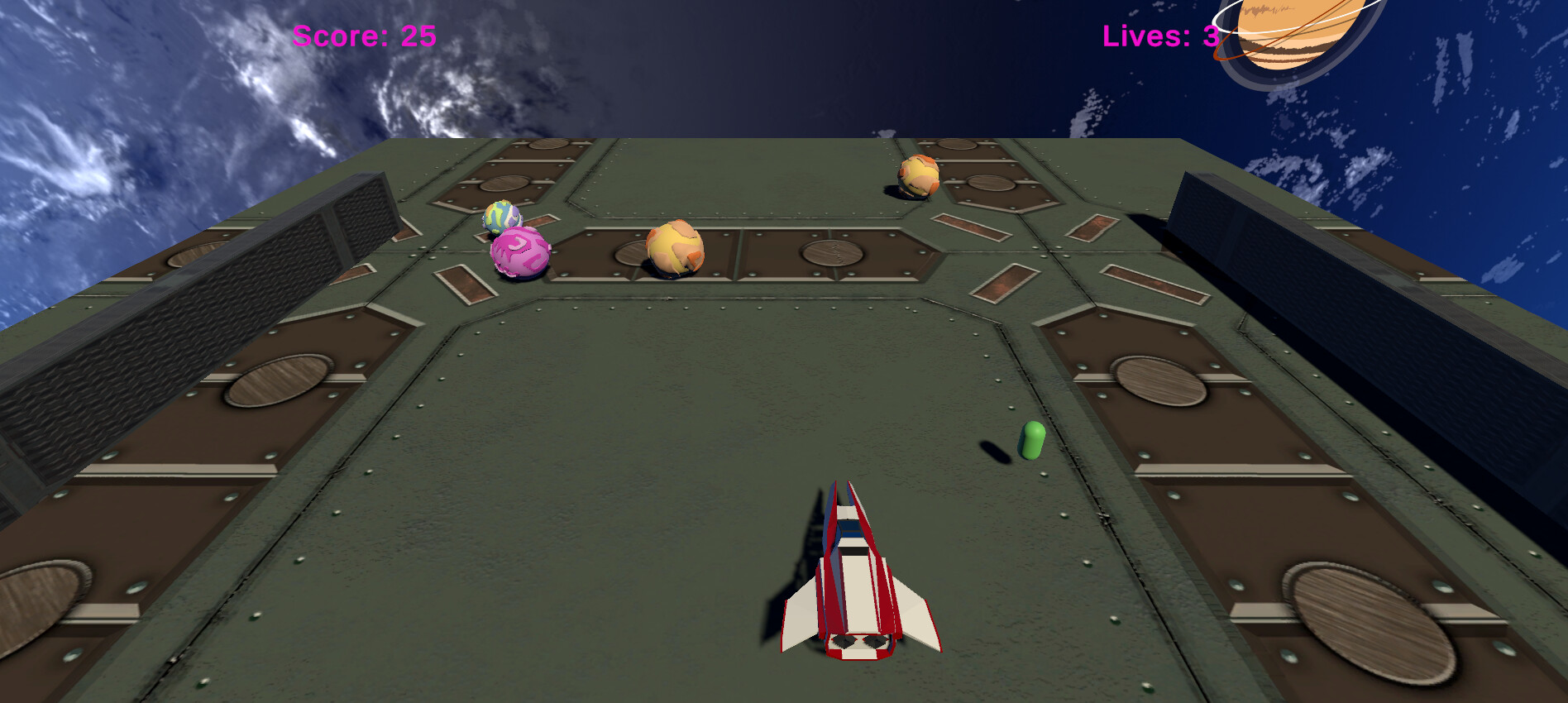 Galactic Striker screenshot 2
