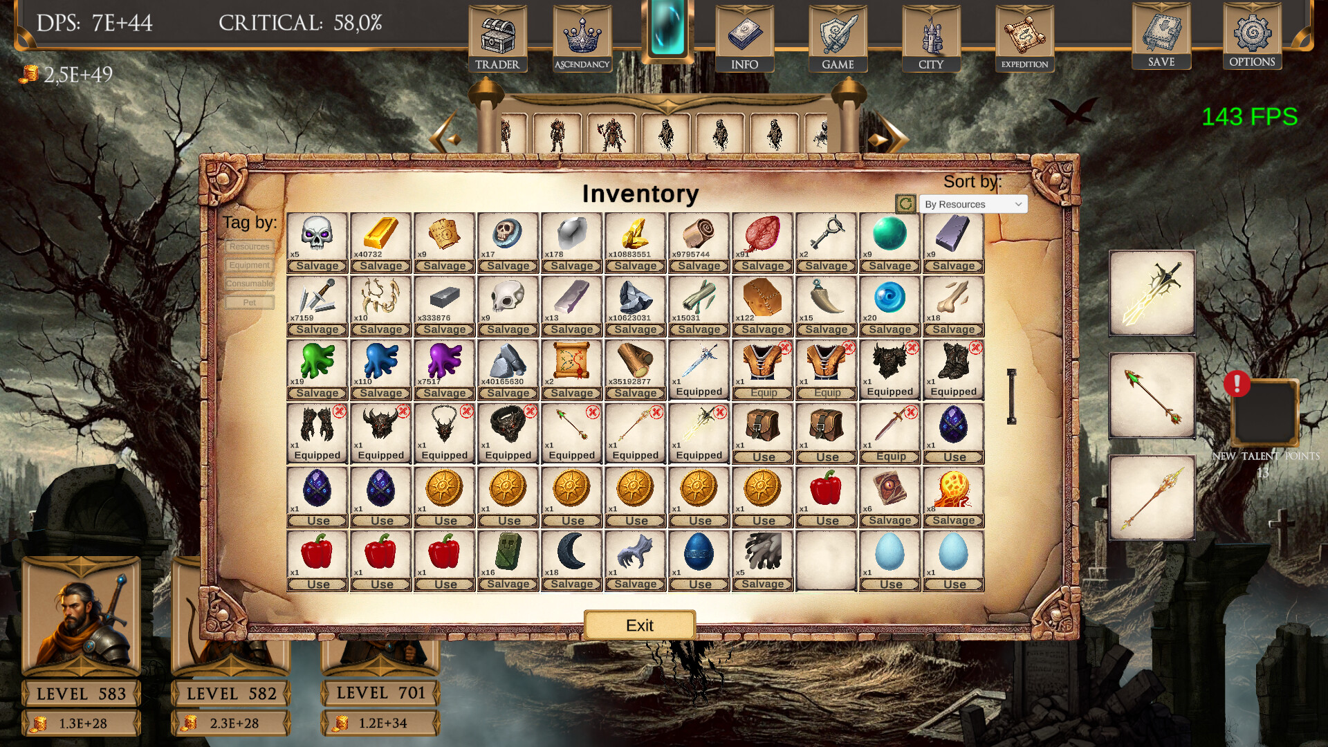 Fantasy Clicker screenshot 4