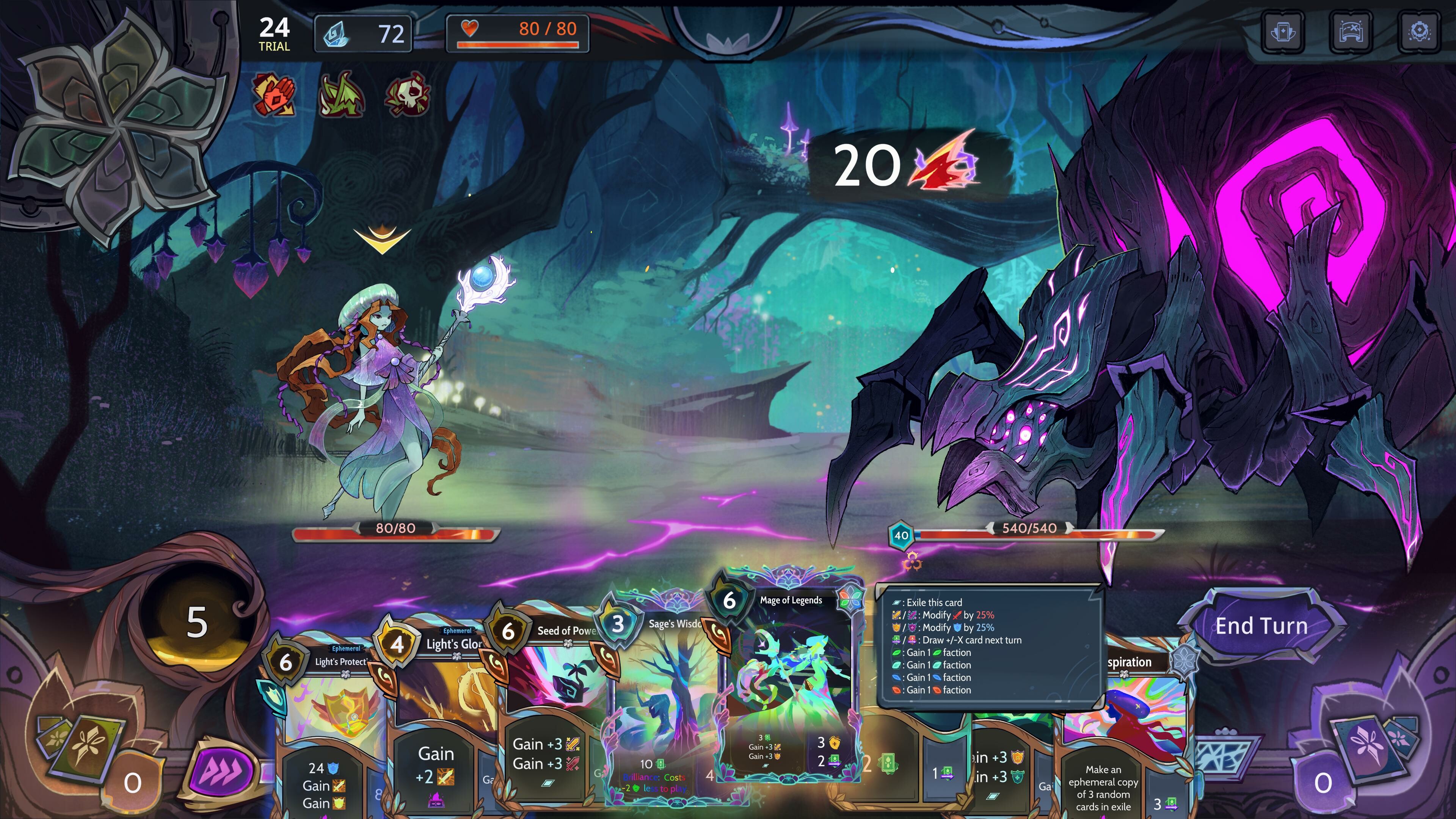 Everglyph Trials screenshot 2