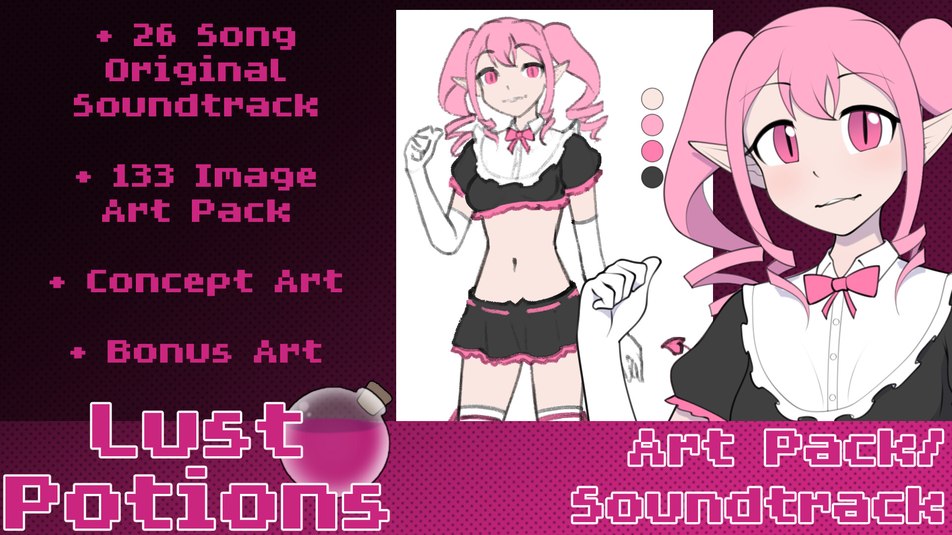 Lust Potions Art Pack + Soundtrack on Steam