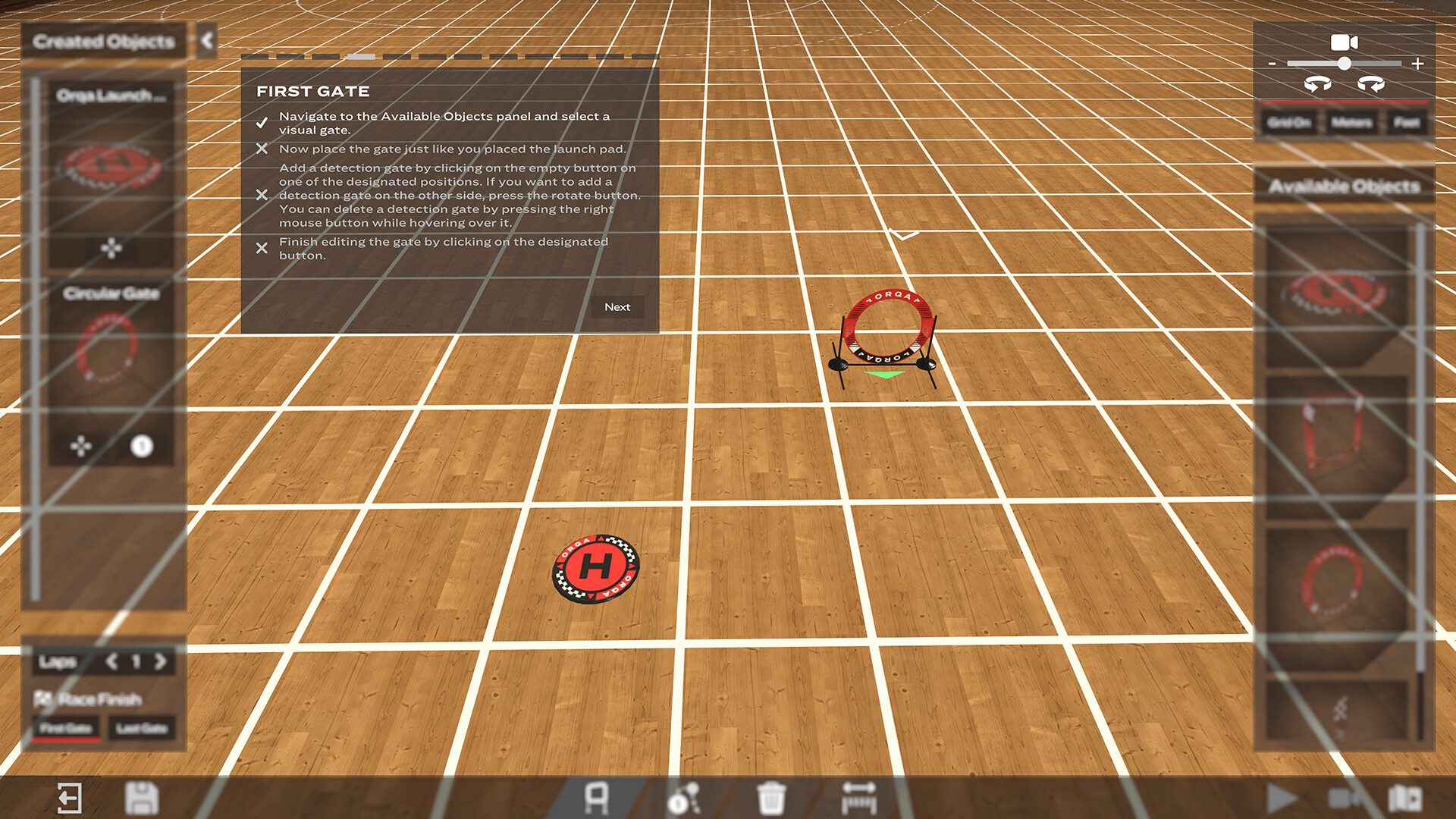 FPV SkyDive - Track Builder screenshot 3