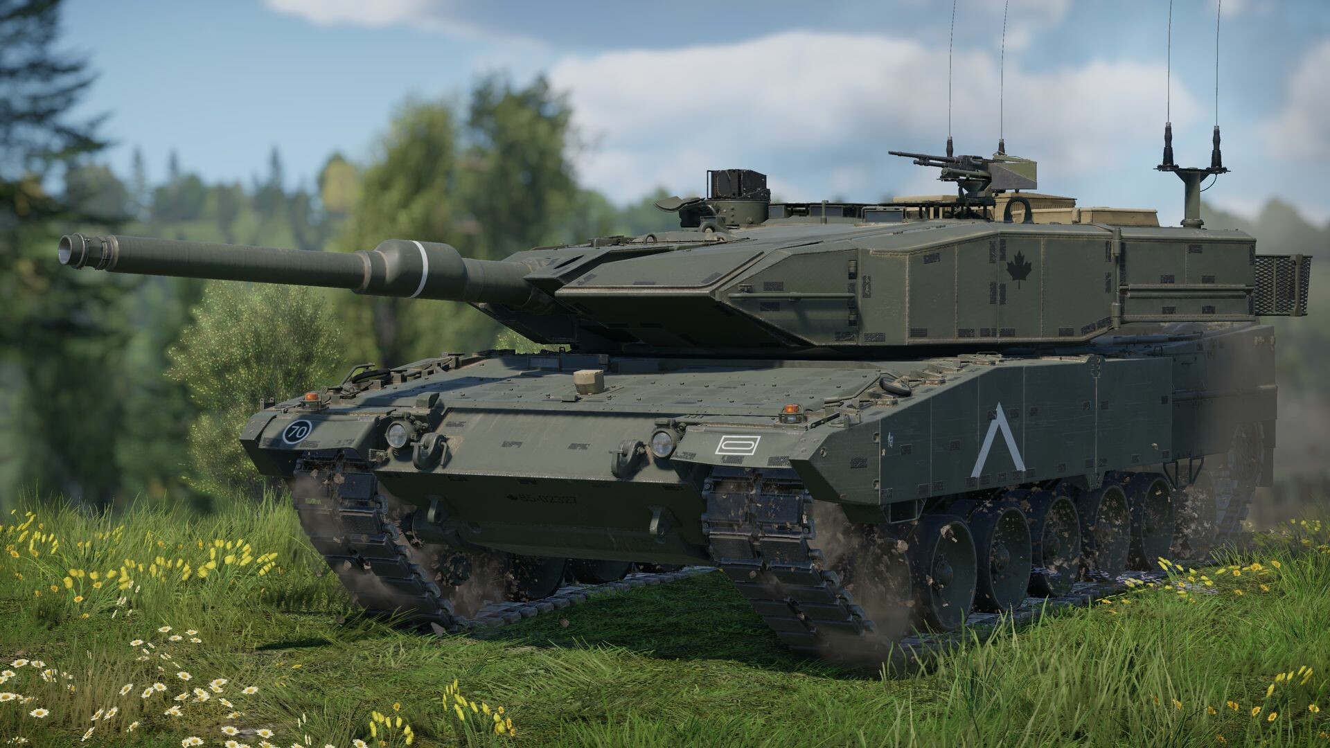 War Thunder - Leopard 2A4M CAN Pack screenshot 6