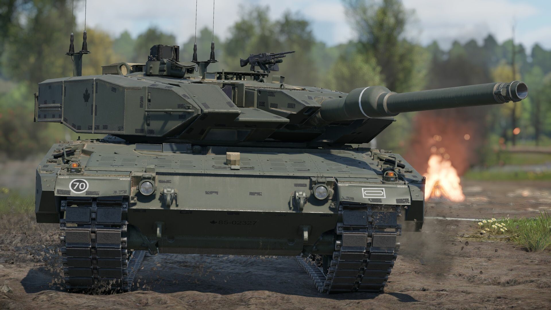 War Thunder - Leopard 2A4M CAN Pack screenshot 4
