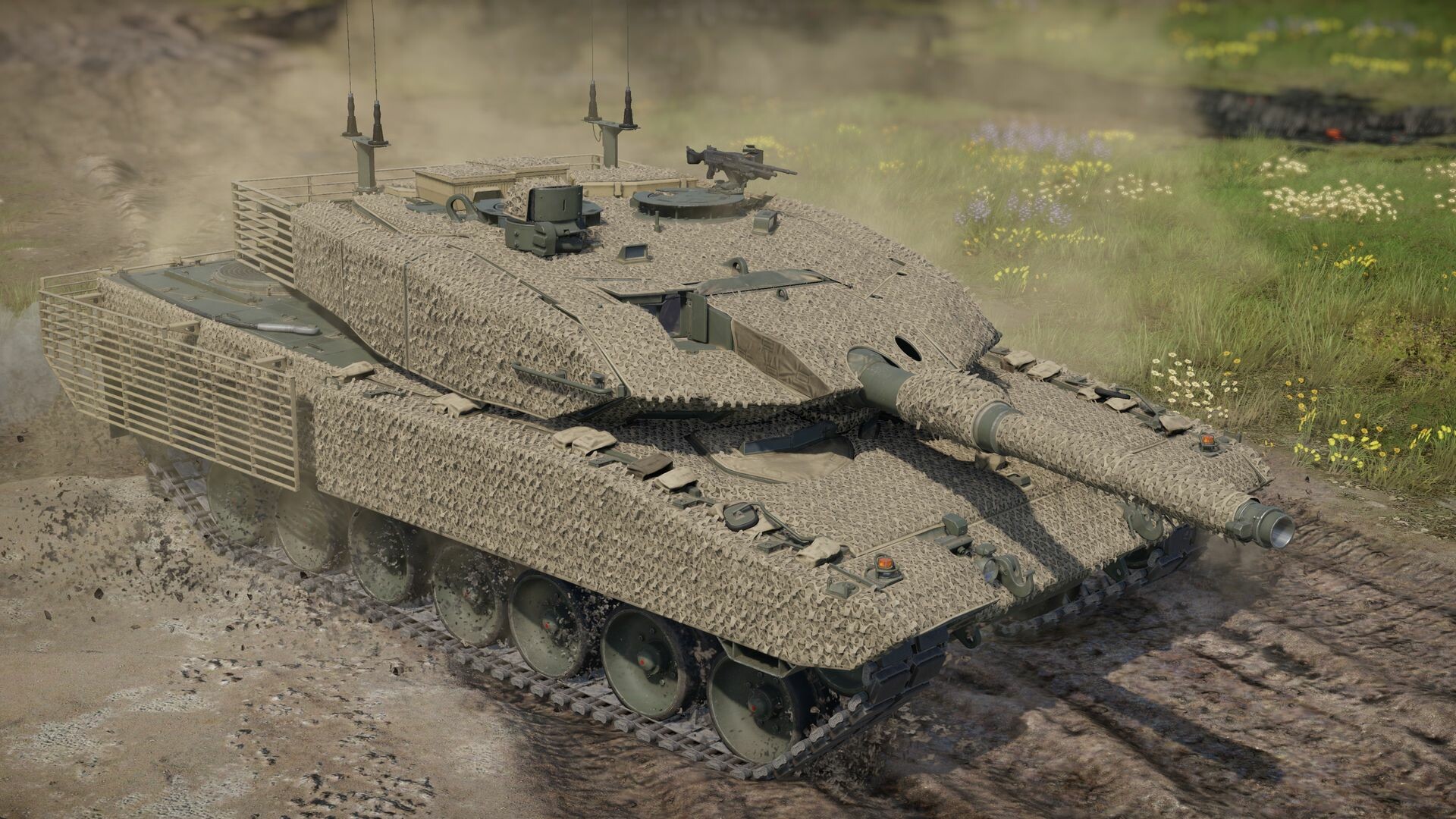 War Thunder - Leopard 2A4M CAN Pack screenshot 5