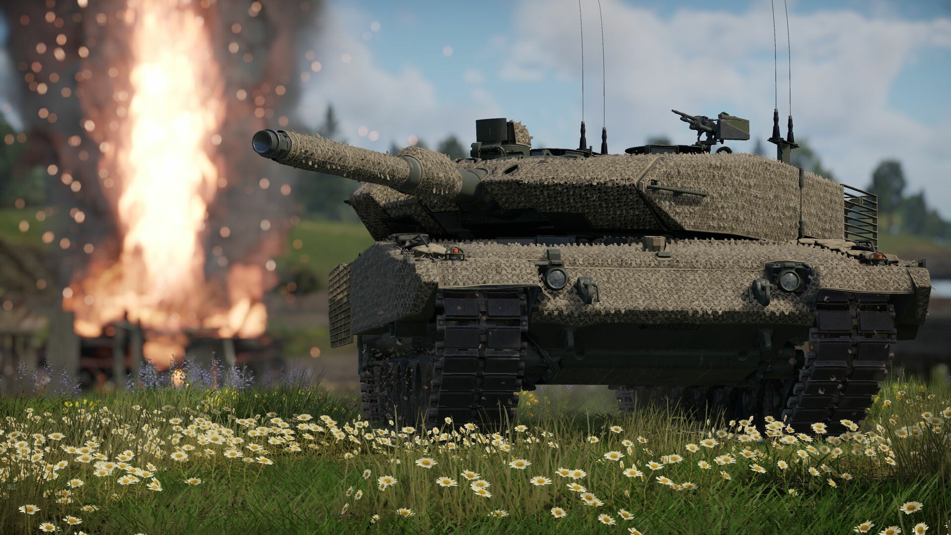 War Thunder - Leopard 2A4M CAN Pack screenshot 1