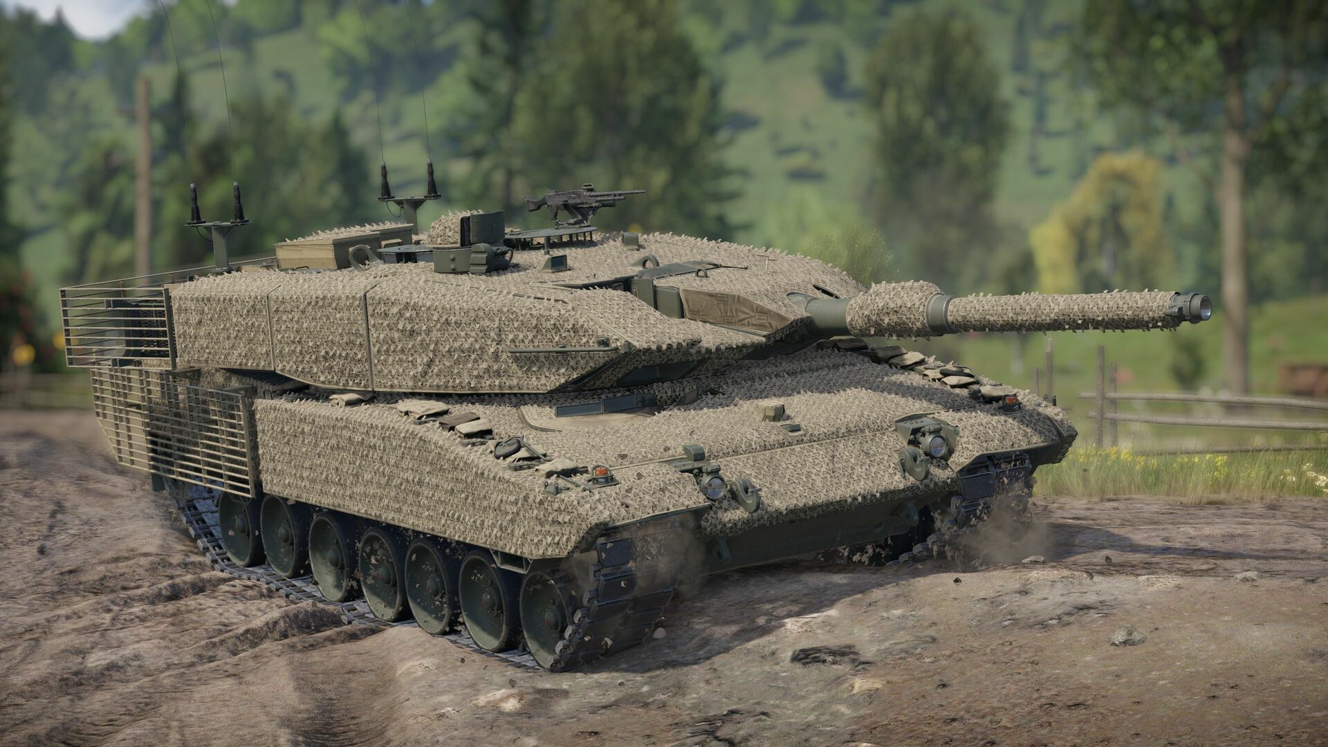 War Thunder - Leopard 2A4M CAN Pack screenshot 2