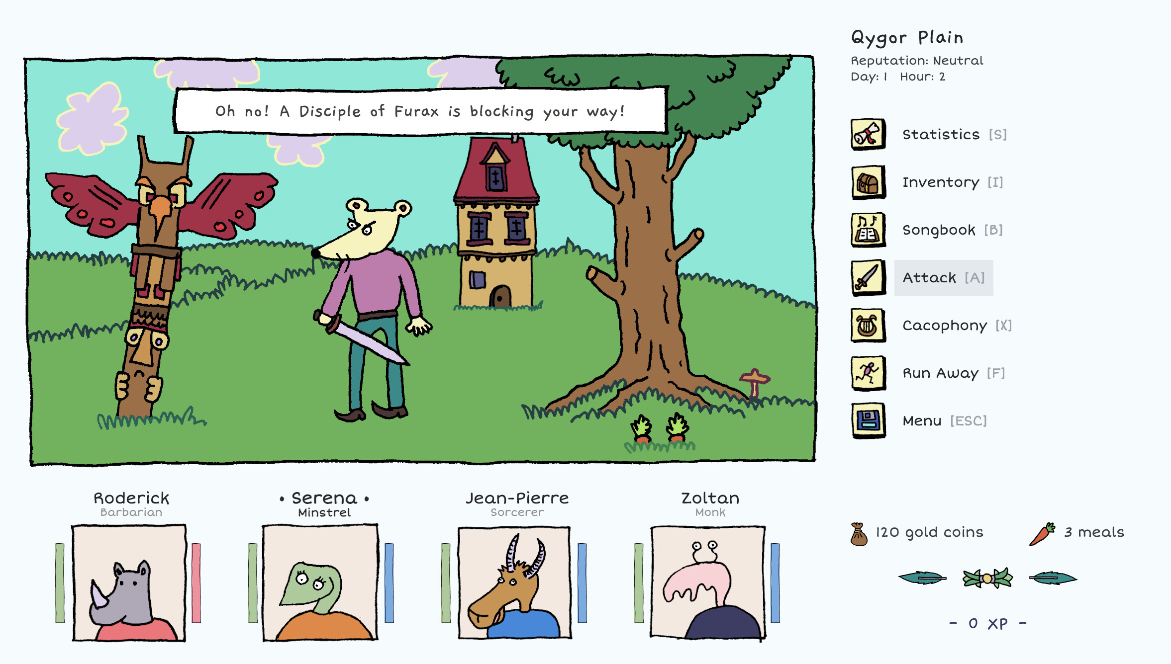 Heroes of the Seven Islands screenshot 2