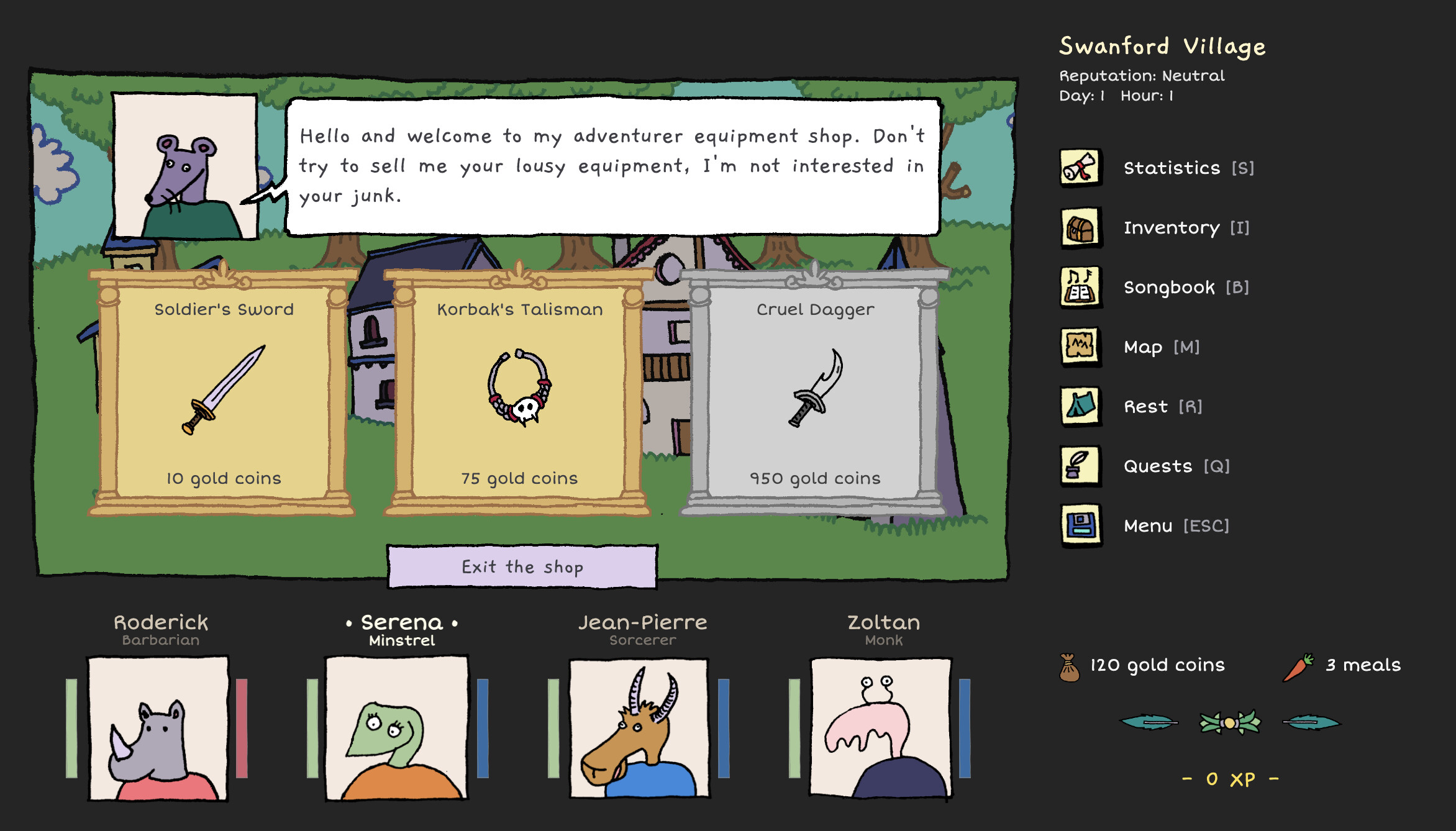 Heroes of the Seven Islands screenshot 3