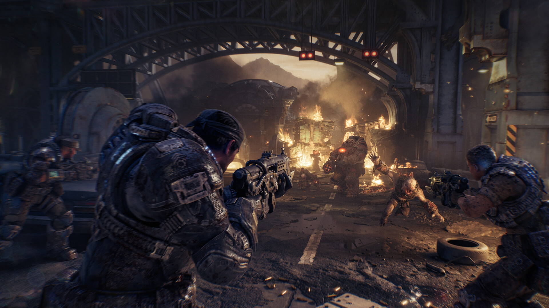 Gears of War E-Day gameplay screenshot 1