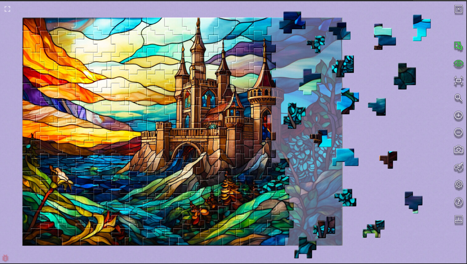 Master of Pieces © Jigsaw Puzzle DLC - Glass Dreams screenshot 5