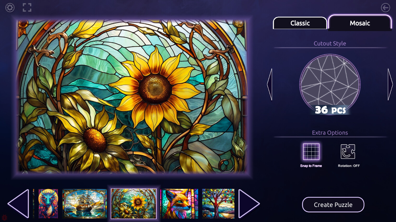 Master of Pieces © Jigsaw Puzzle DLC - Glass Dreams screenshot 1