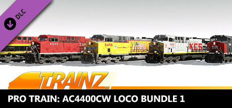 Trainz 2019 DLC - ProTrain: AC4400CW Loco Bundle 1: header artwork