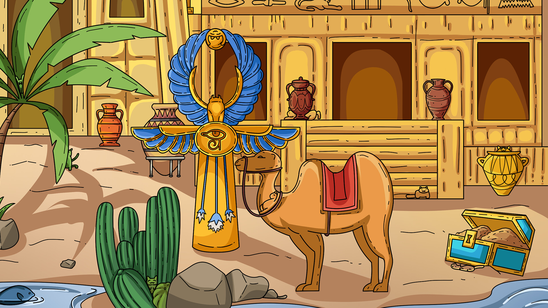 100 Egypt Cats screenshot 1