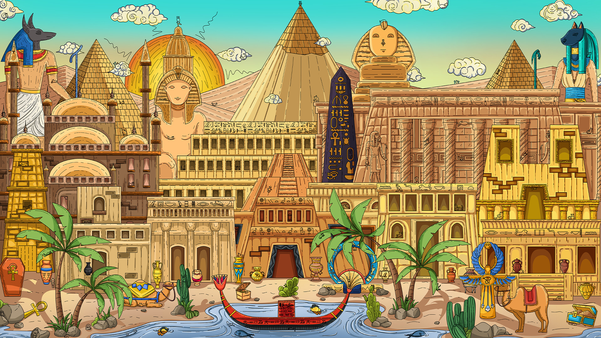 100 Egypt Cats screenshot 3